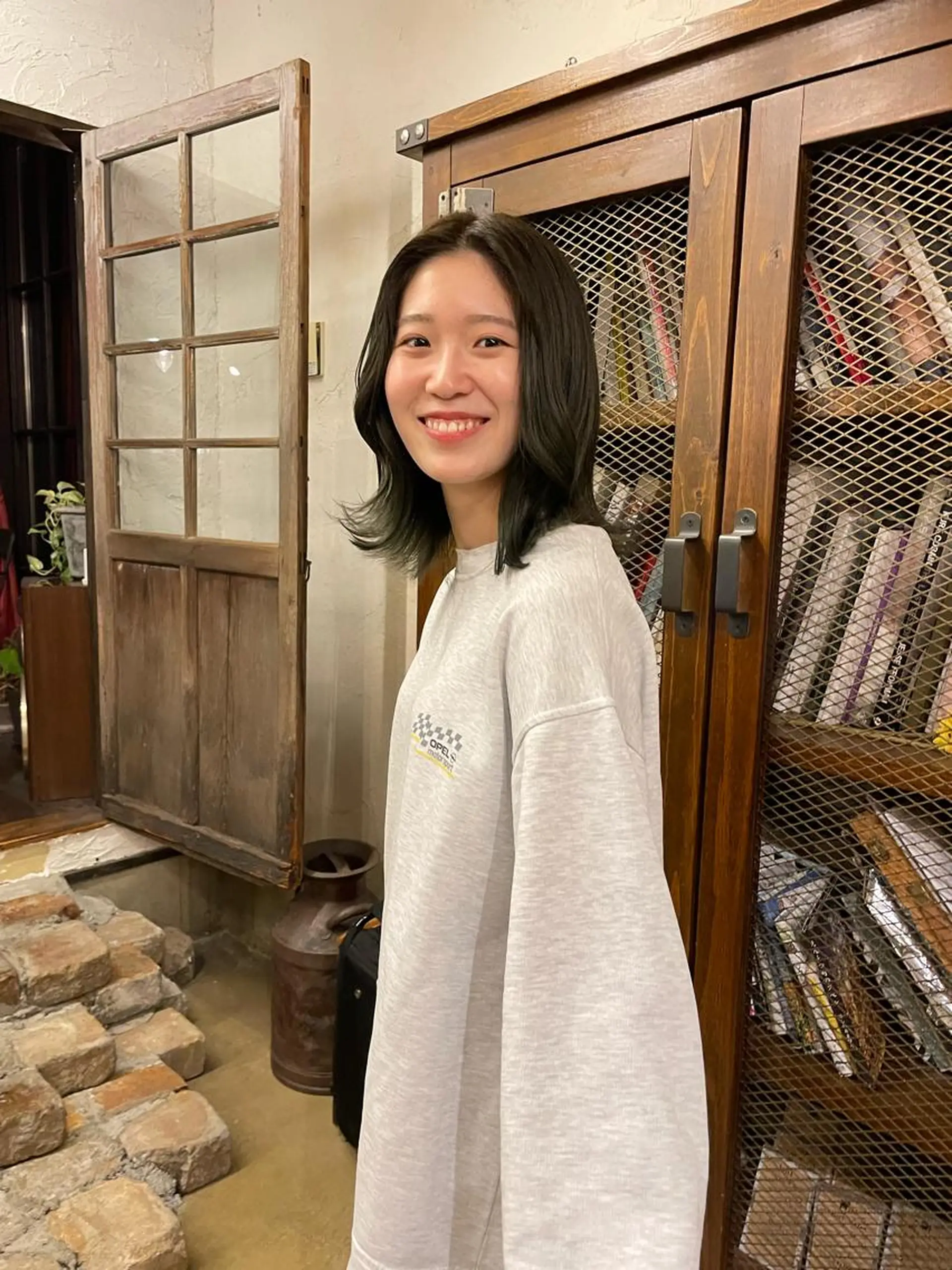 ミディアム カラー パーマ 🦖ノザワ リンカ🦖のヘアスタイル