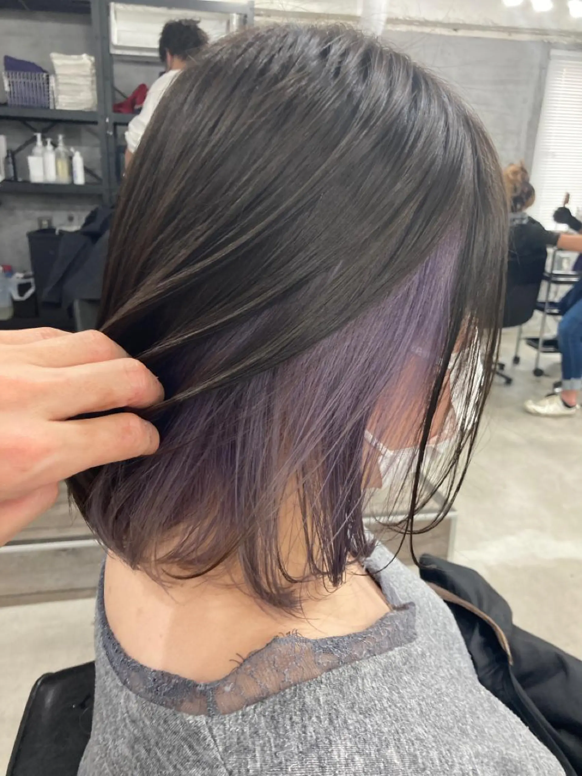 ミディアム カット ヘアカラー トリートメント MICO hair所属・MICO hairのヘアスタイル