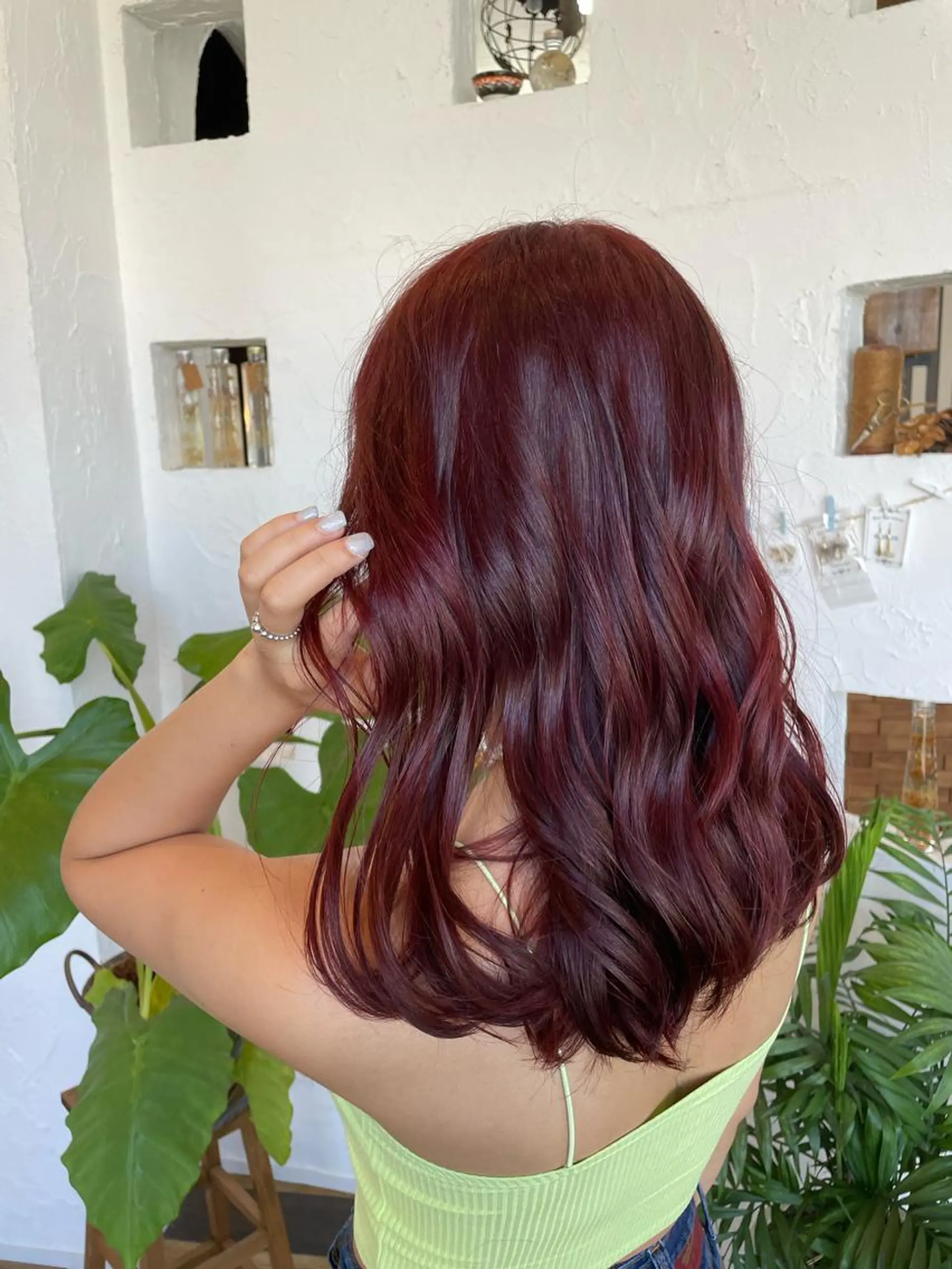 ロング カラー 🌸小掛🌸 豊橋外国人風カラーのヘアスタイル