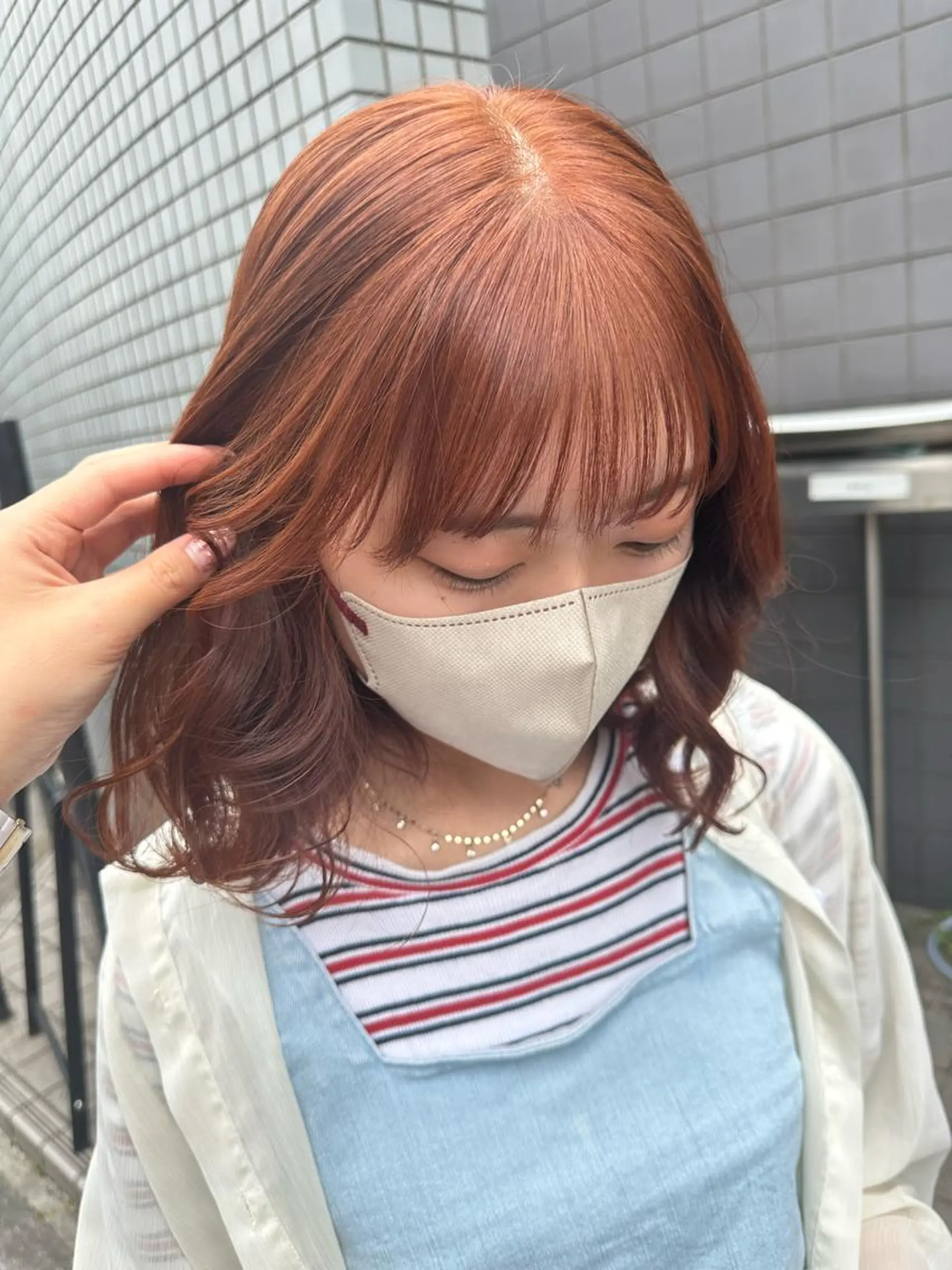 ミディアム Hana ハイトーン🕯🩰のヘアスタイル