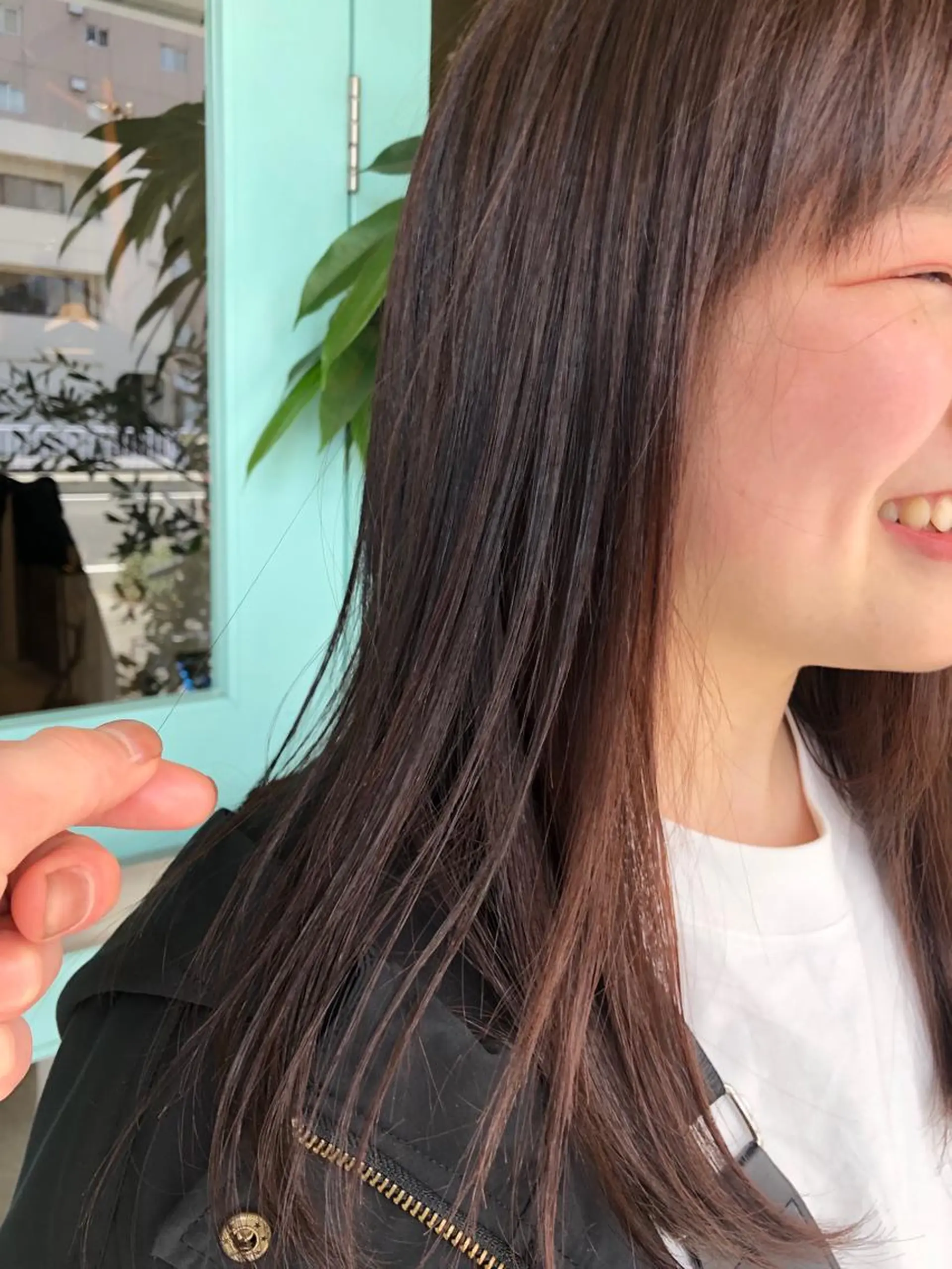 ロング パーマ/レイヤー 岩山丈一郎のヘアスタイル