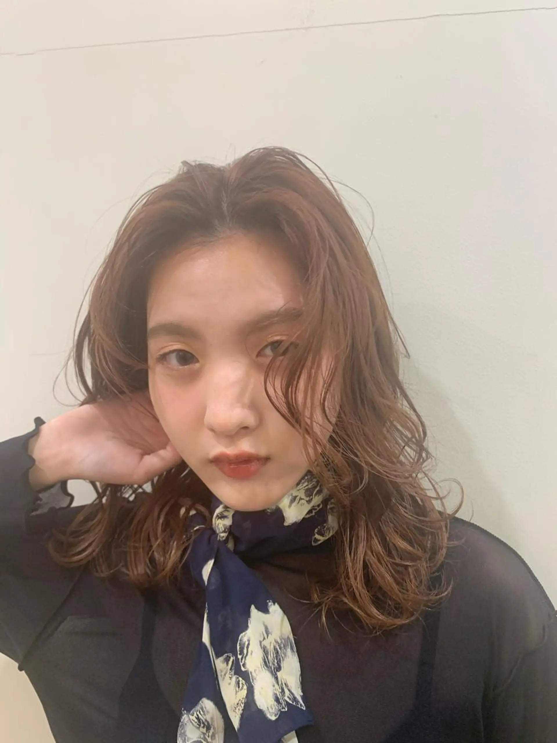 カラー ボブ/美髪矯正 /佐藤　奈巳のヘアスタイル