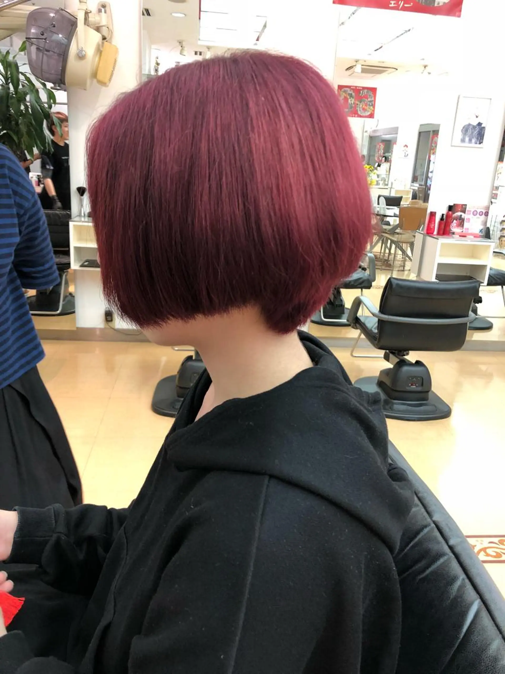 ショート 難波/心斎橋/ボブ/ 髪質改善/ハイトーンのヘアスタイル
