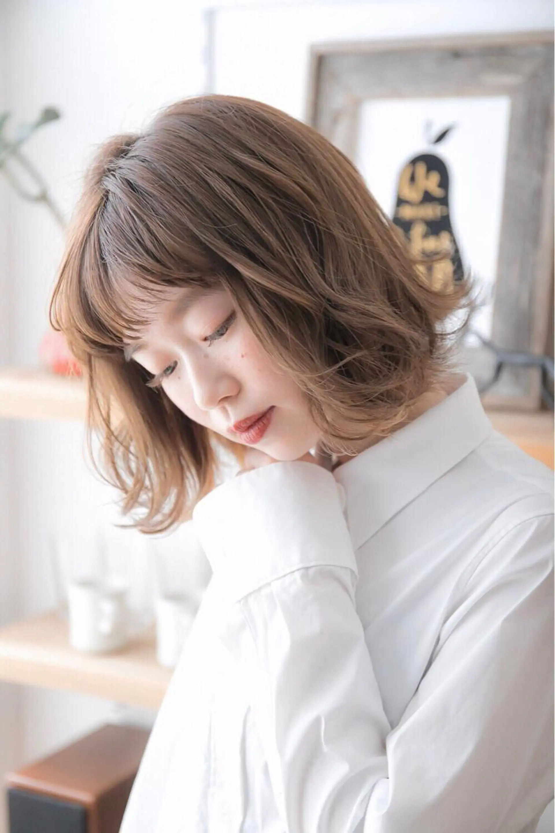 ショート カラー カット ヘアカラー トリートメント 嶋佐 昌大 シマサマオのヘアスタイル