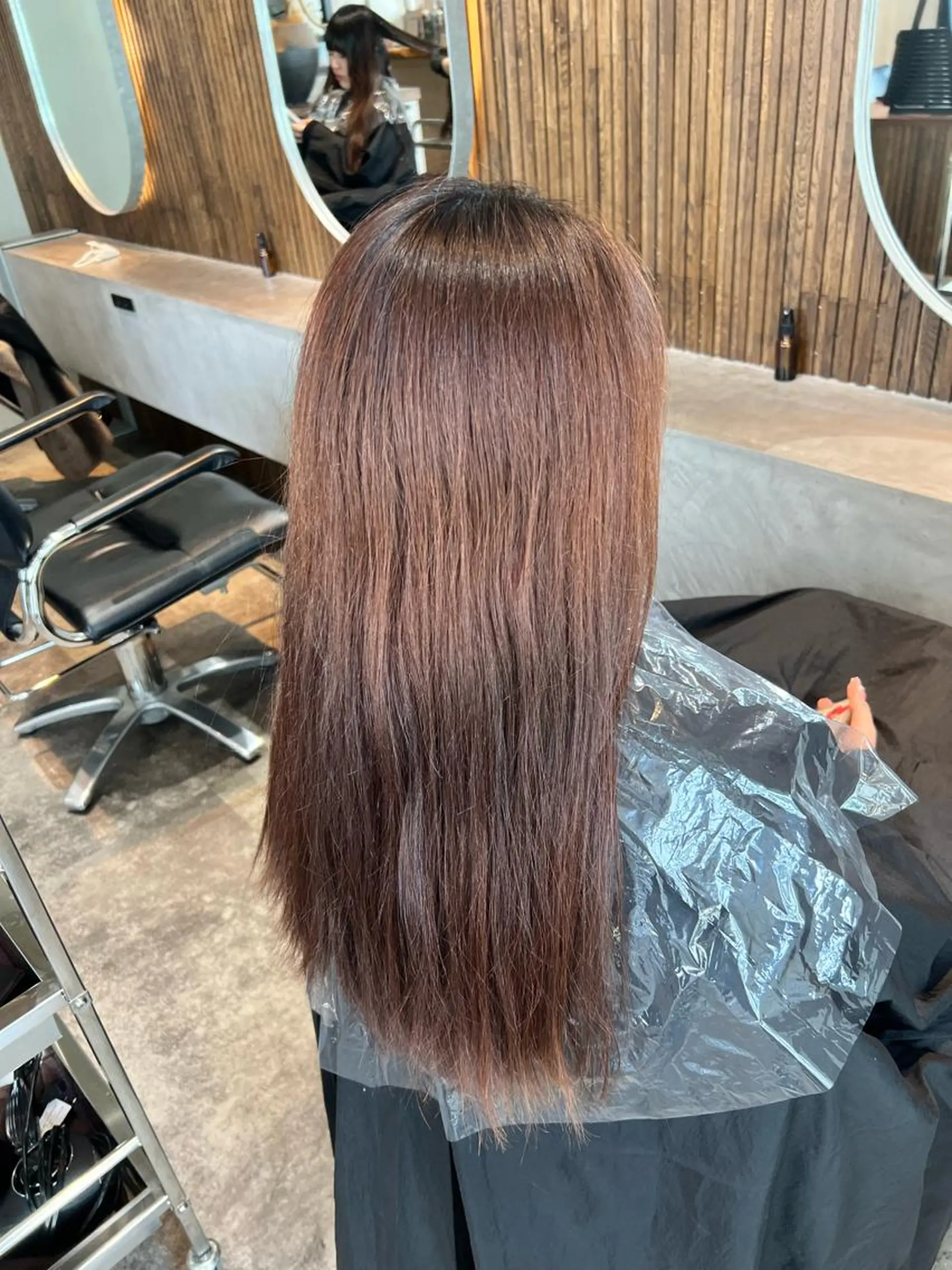 セミロング カラー ✨髪質改善 縮毛矯正 艶髪 立川 コウキ✨のヘアスタイル