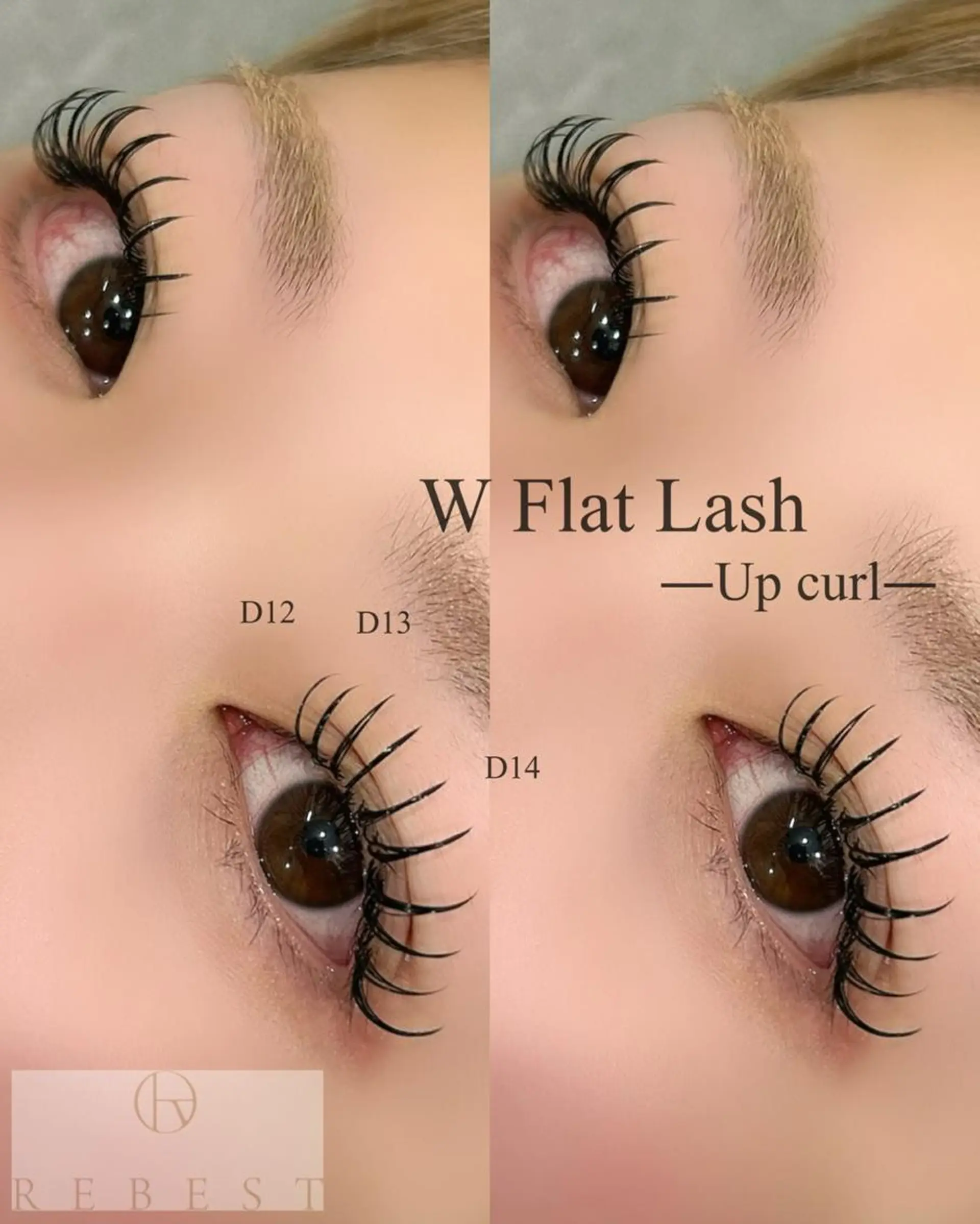 マツエク・マツパ REBEST eyelashのマツエク・マツパデザイン