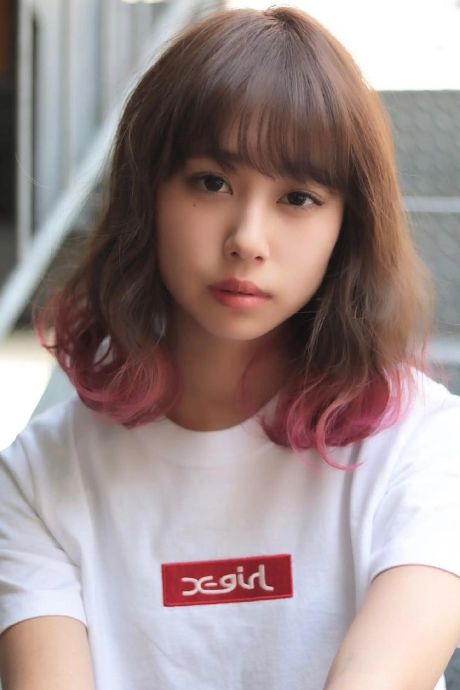 ミディアム カット ヘアカラー L.E.M 仙台のヘアスタイル