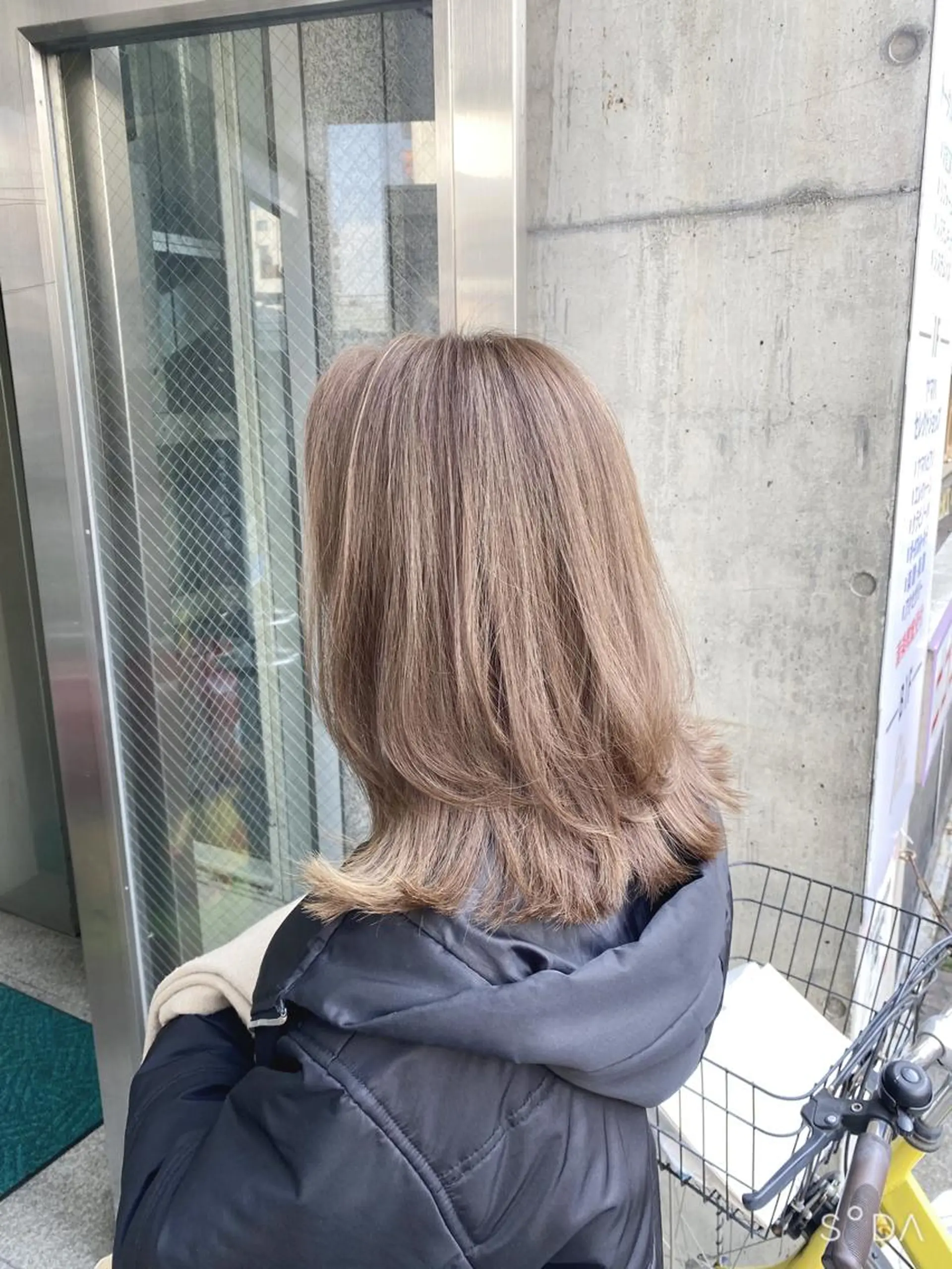 セミロング 片桐 大介のヘアスタイル