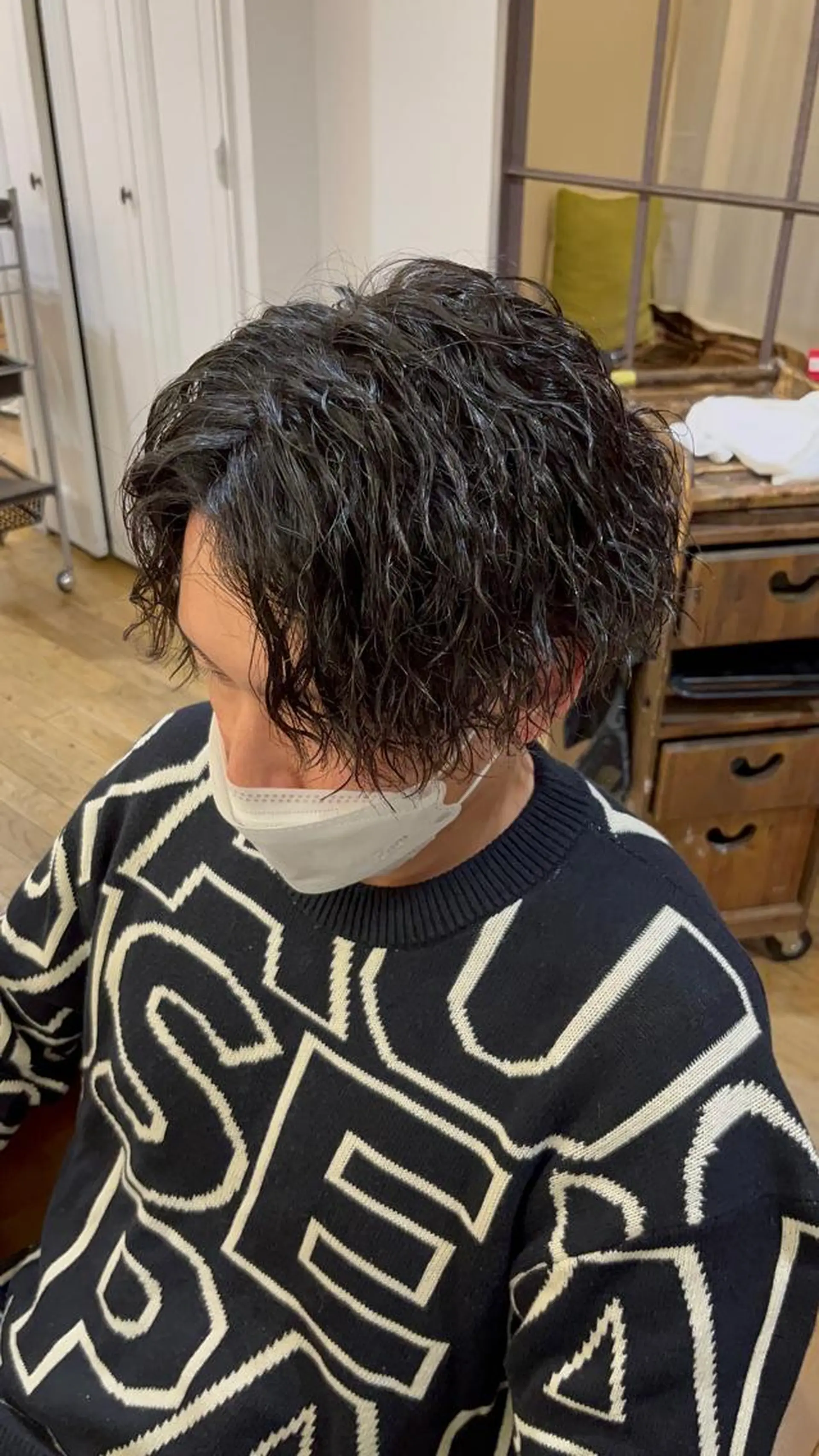 パーマ メンズ パーマ 🇨🇦海外美容師 FUMA🇨🇦のヘアスタイル