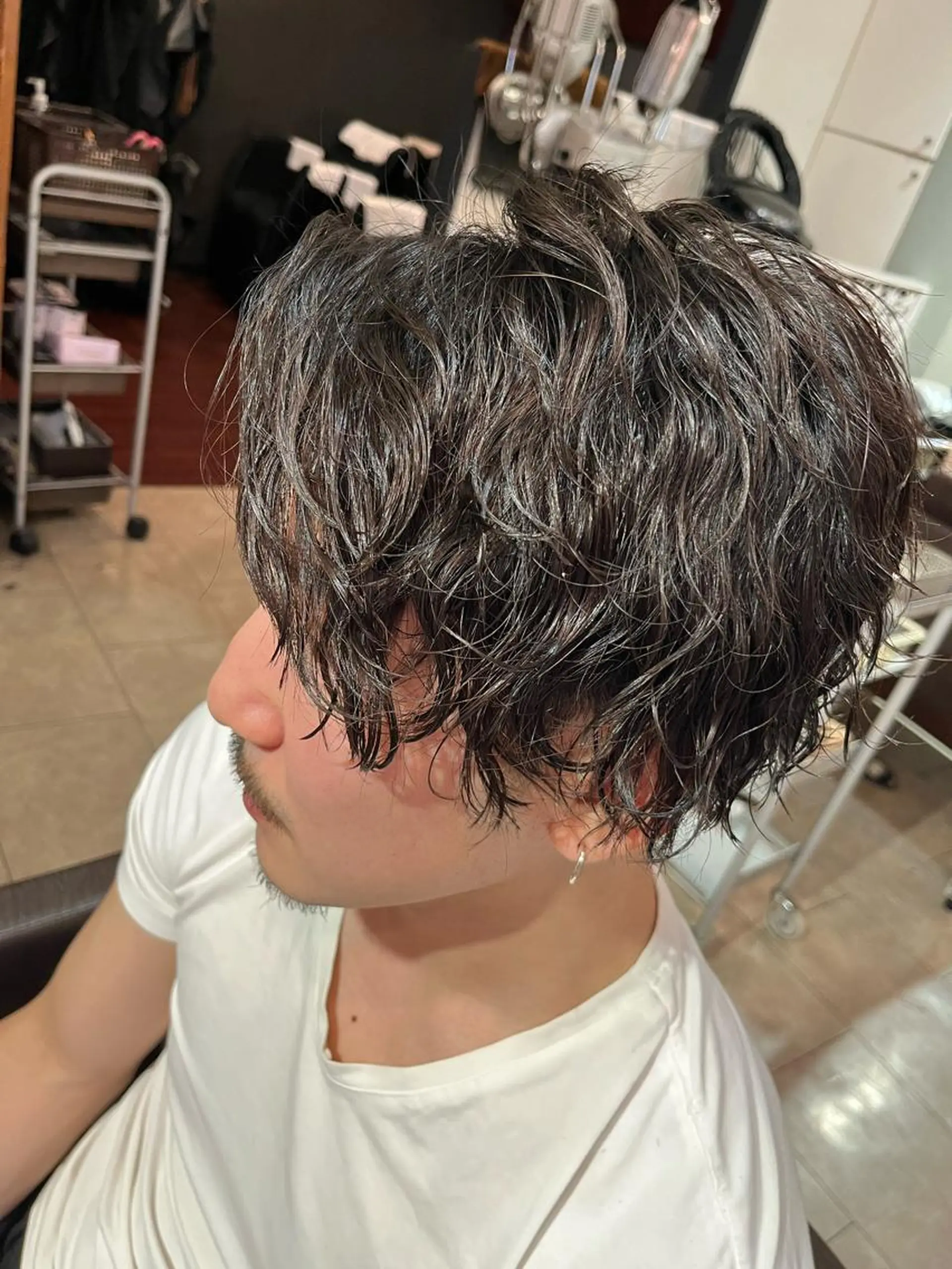 メンズ カット パーマ 友松 世奈のマツエク・マツパデザイン