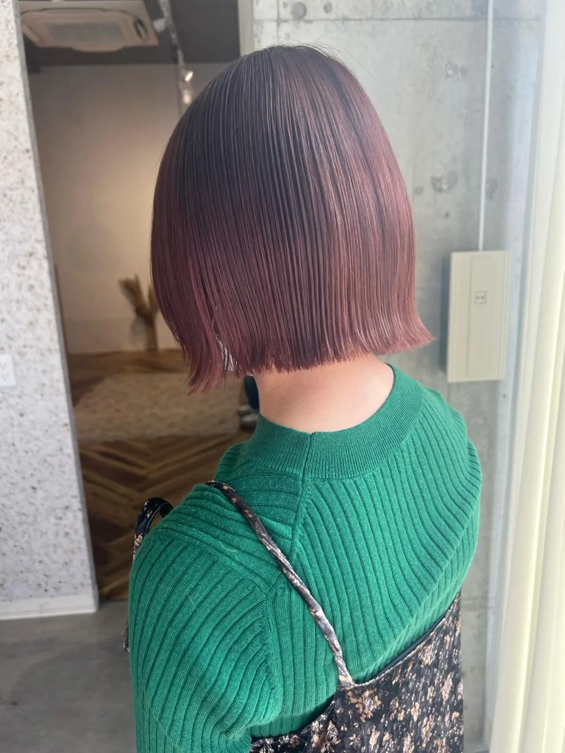 ショート カラー バレイヤージュ ブリーチ ブラウンカラー ケアブリーチ ハイライトカラー ヘアカラー lani ブリーチ /ダブルカラーのヘアスタイル