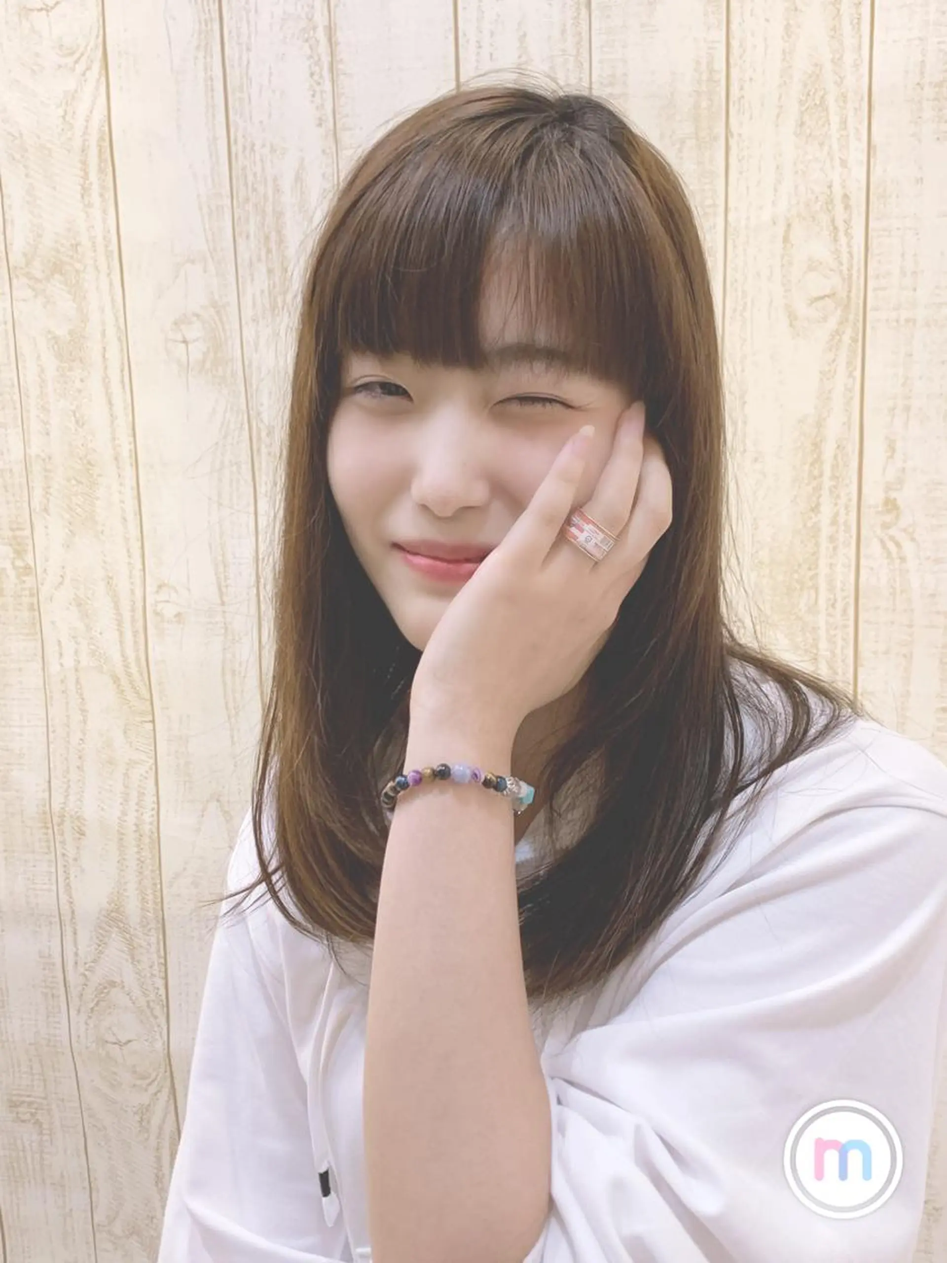 セミロング カラー トータルビューティー K:R鶴川のヘアスタイル