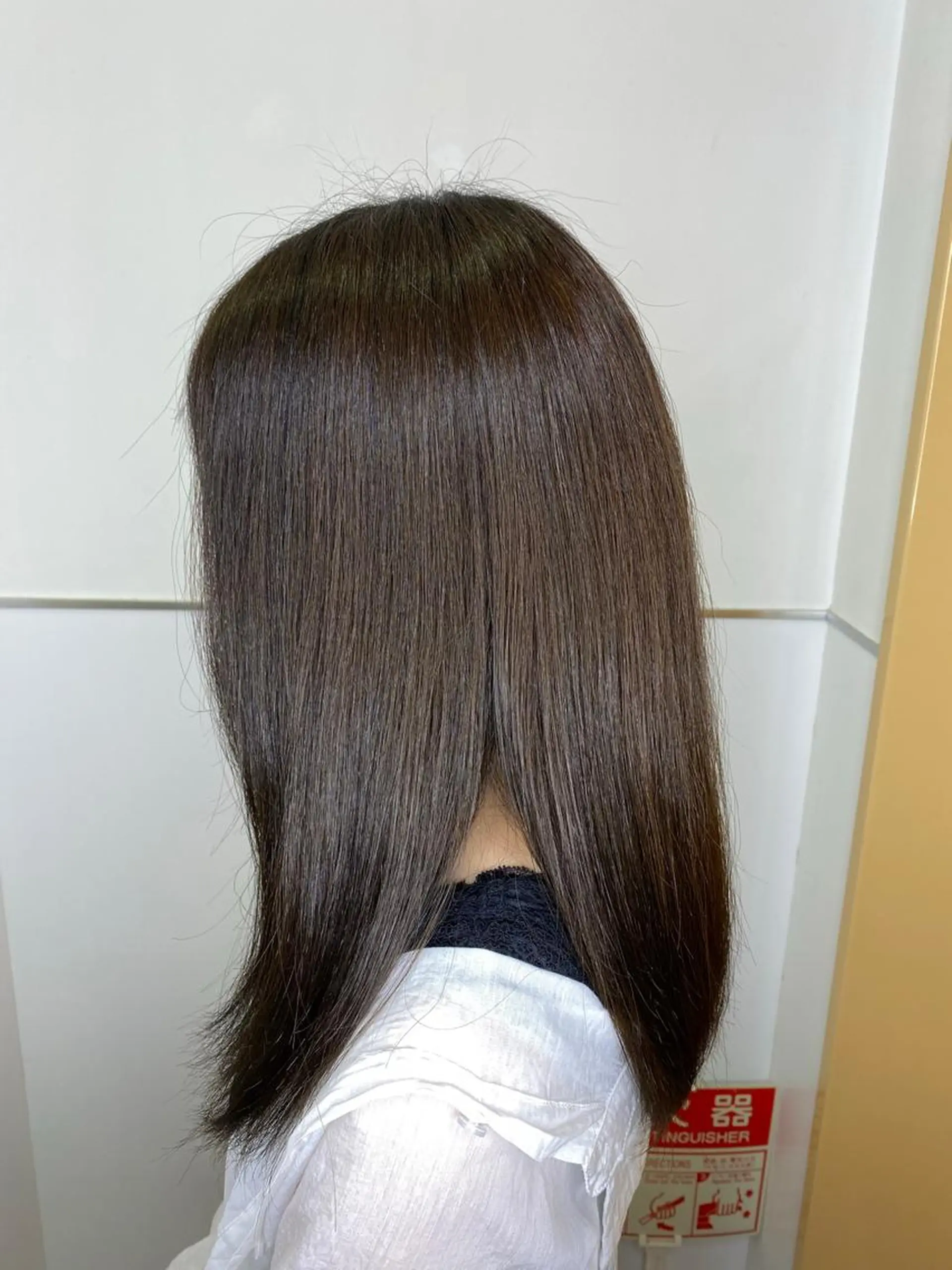 セミロング 髙橋 歩のヘアスタイル