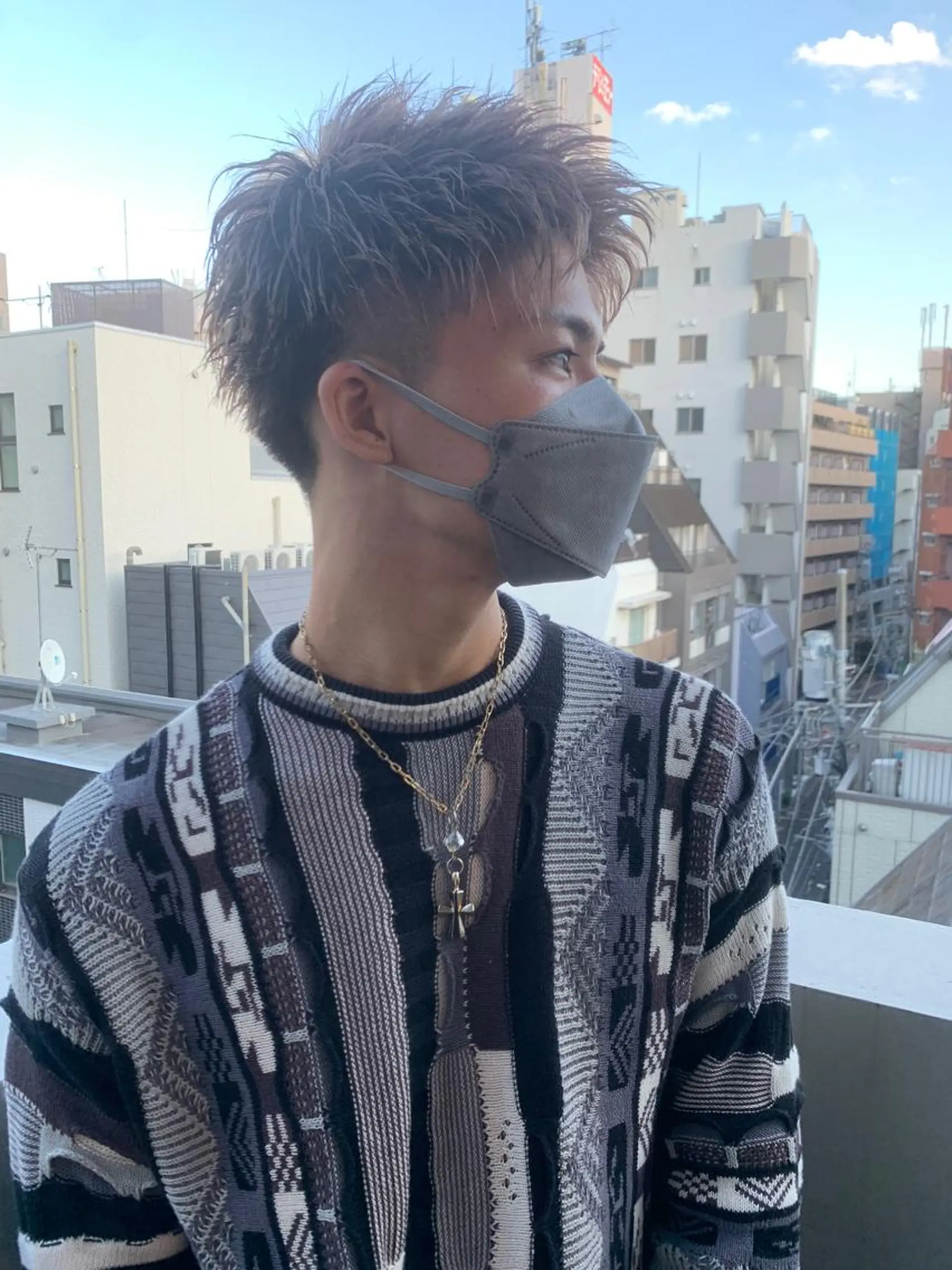 メンズ カット パーマ指名No. 1 磯飛⭐️慎之介のヘアスタイル