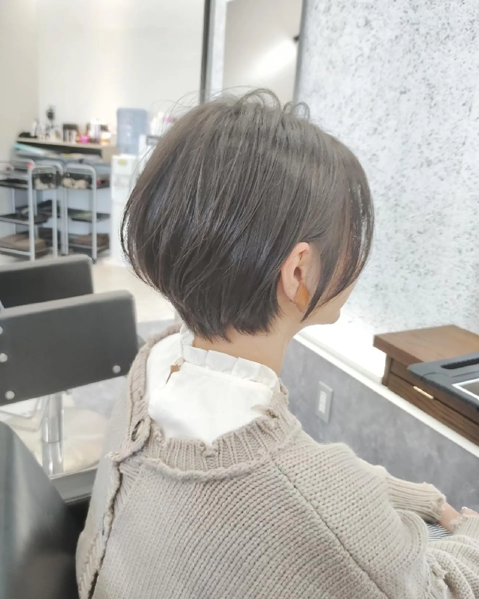 ショート カット ヘアカラー トリートメント ペスカ豊崎店　沖縄所属・ショート指名No.1 店長　清水のヘアスタイル