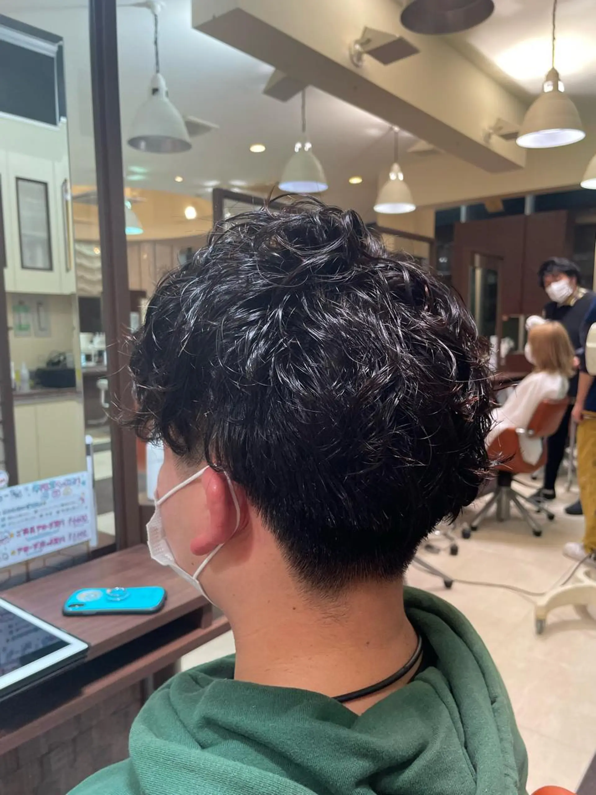 パーマ メンズ 成田で1番扱いやすい 髪へ導くみつきのヘアスタイル