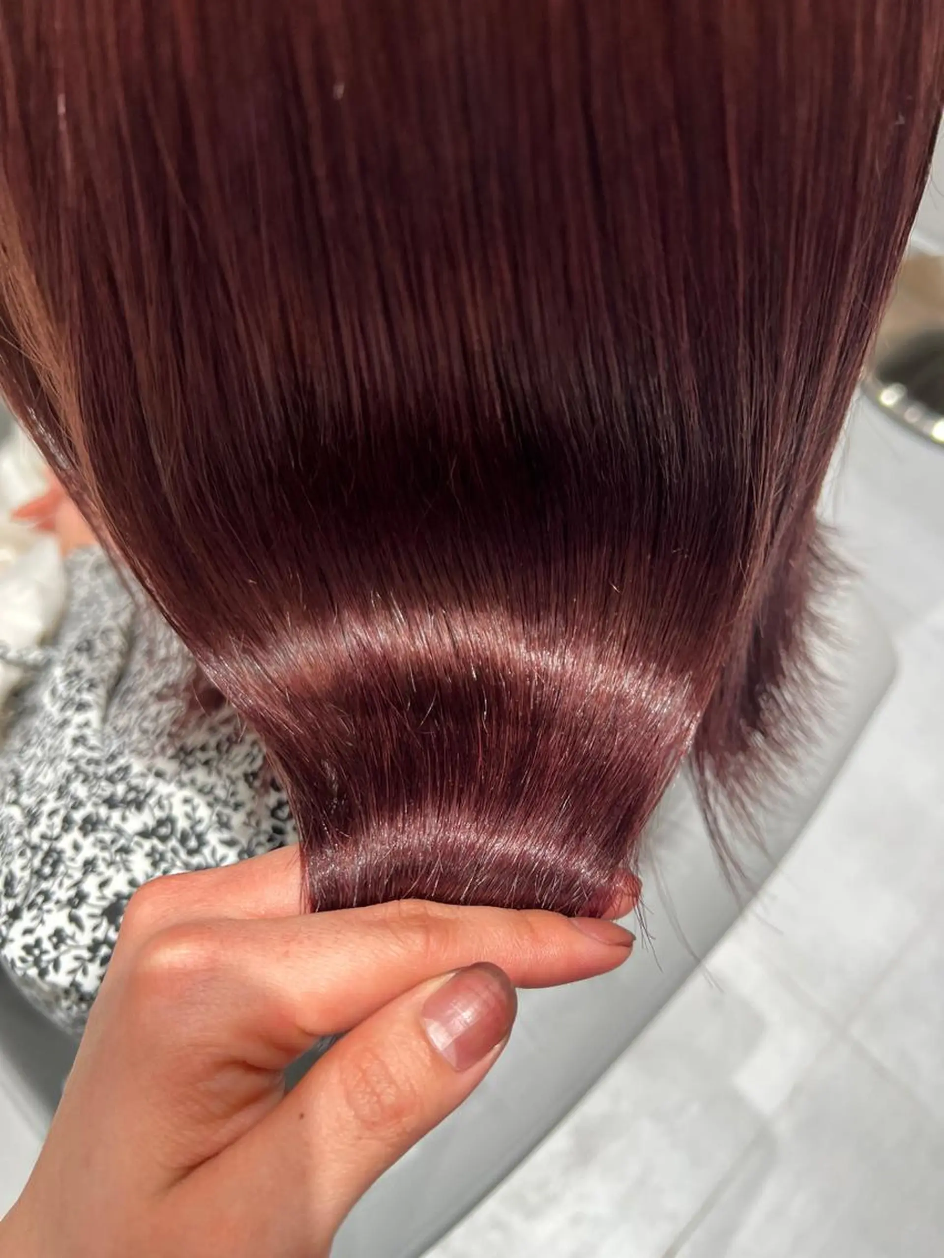 カラー kako ショート ボブのヘアスタイル