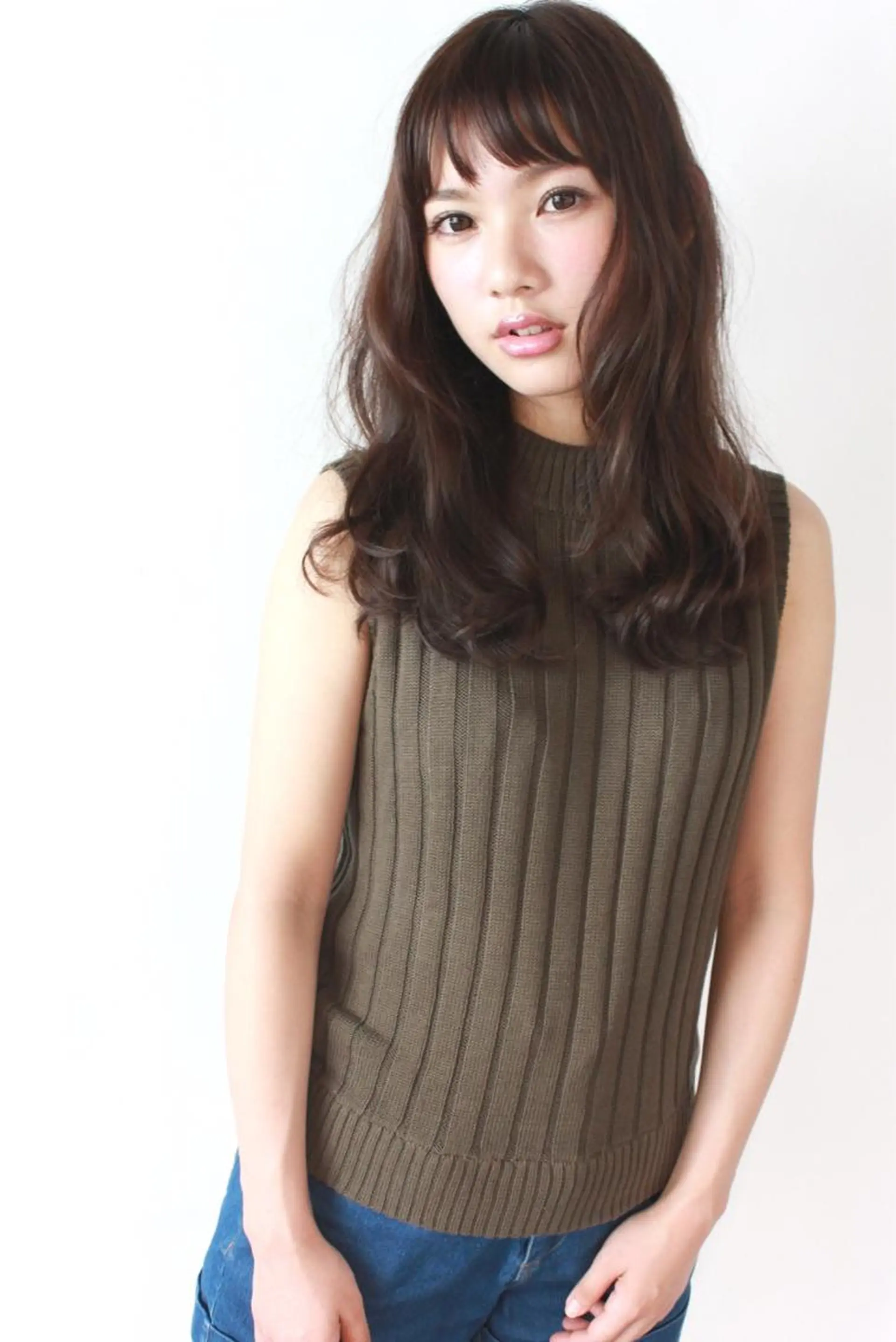 ロング ロング 河野 薫のヘアスタイル