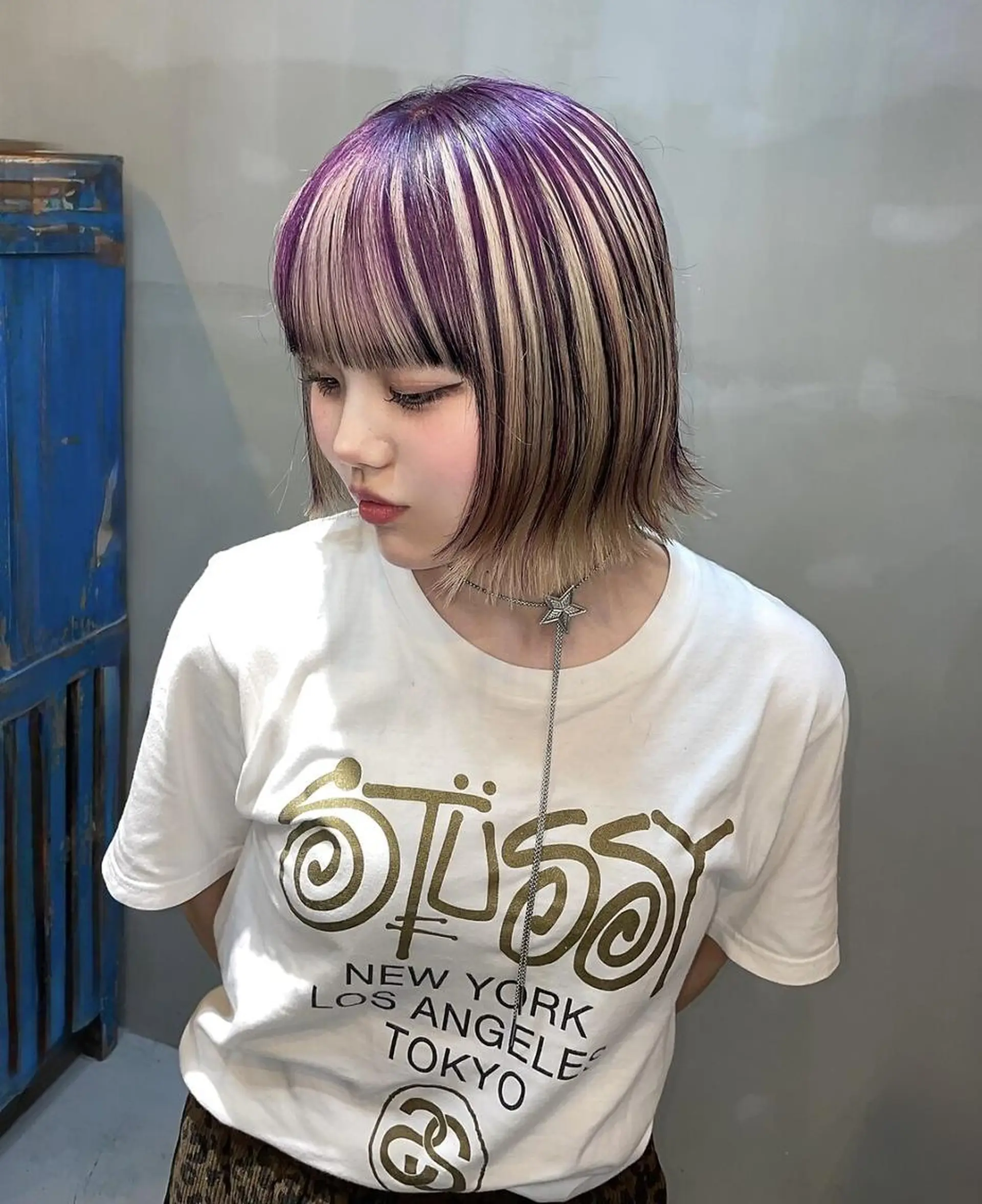 ブリーチ/ハイトーン 心斎橋/honokaのヘアスタイル