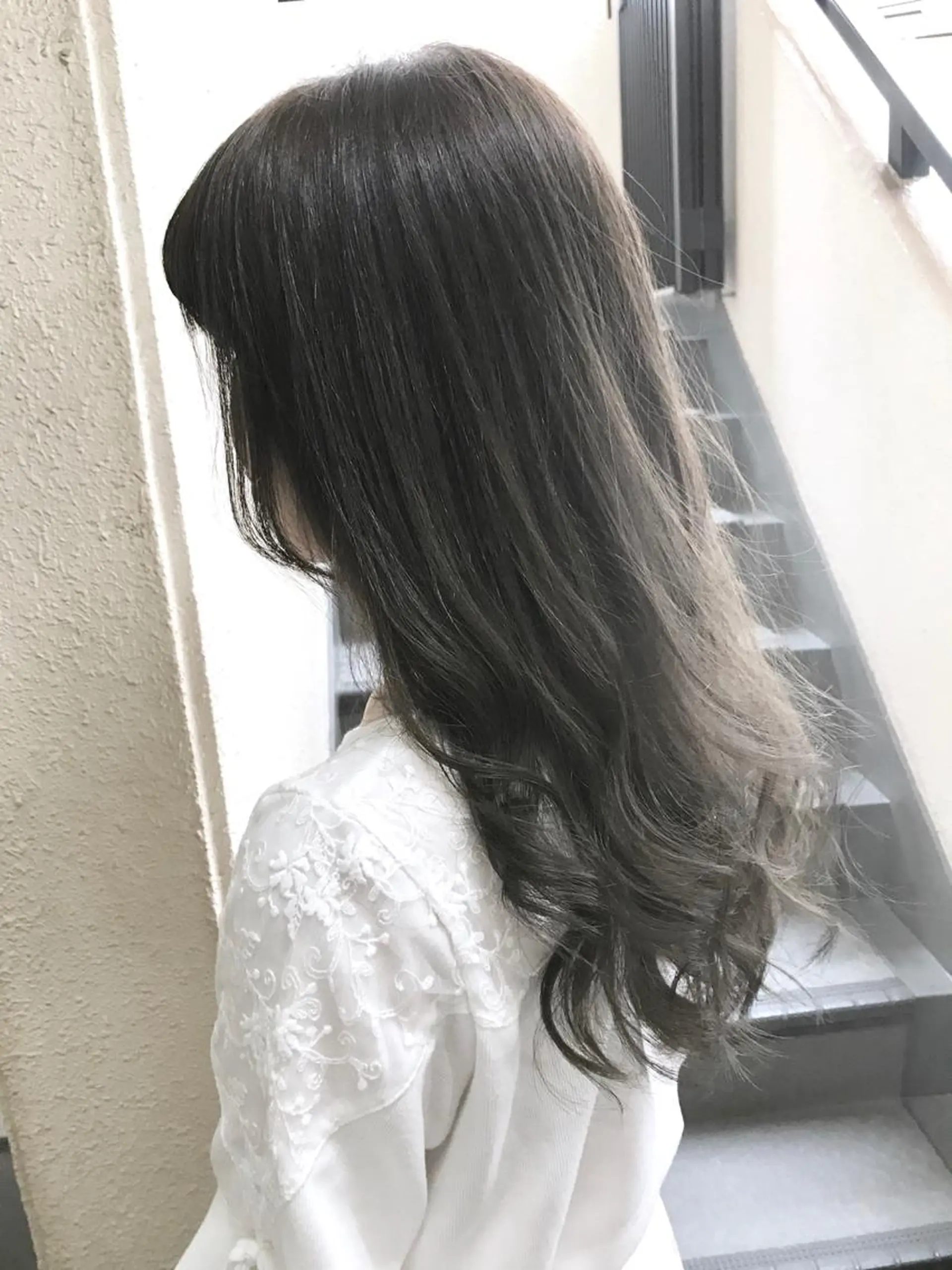 セミロング カラー グレージュ カット ヘアカラー トリートメント 💎髪質改善💎 デザイナーshinのヘアスタイル