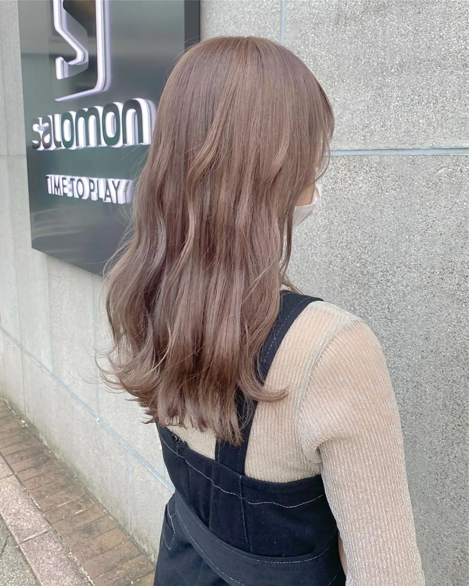 ロング カラー ヘアアレンジ 榎園 由美のヘアスタイル
