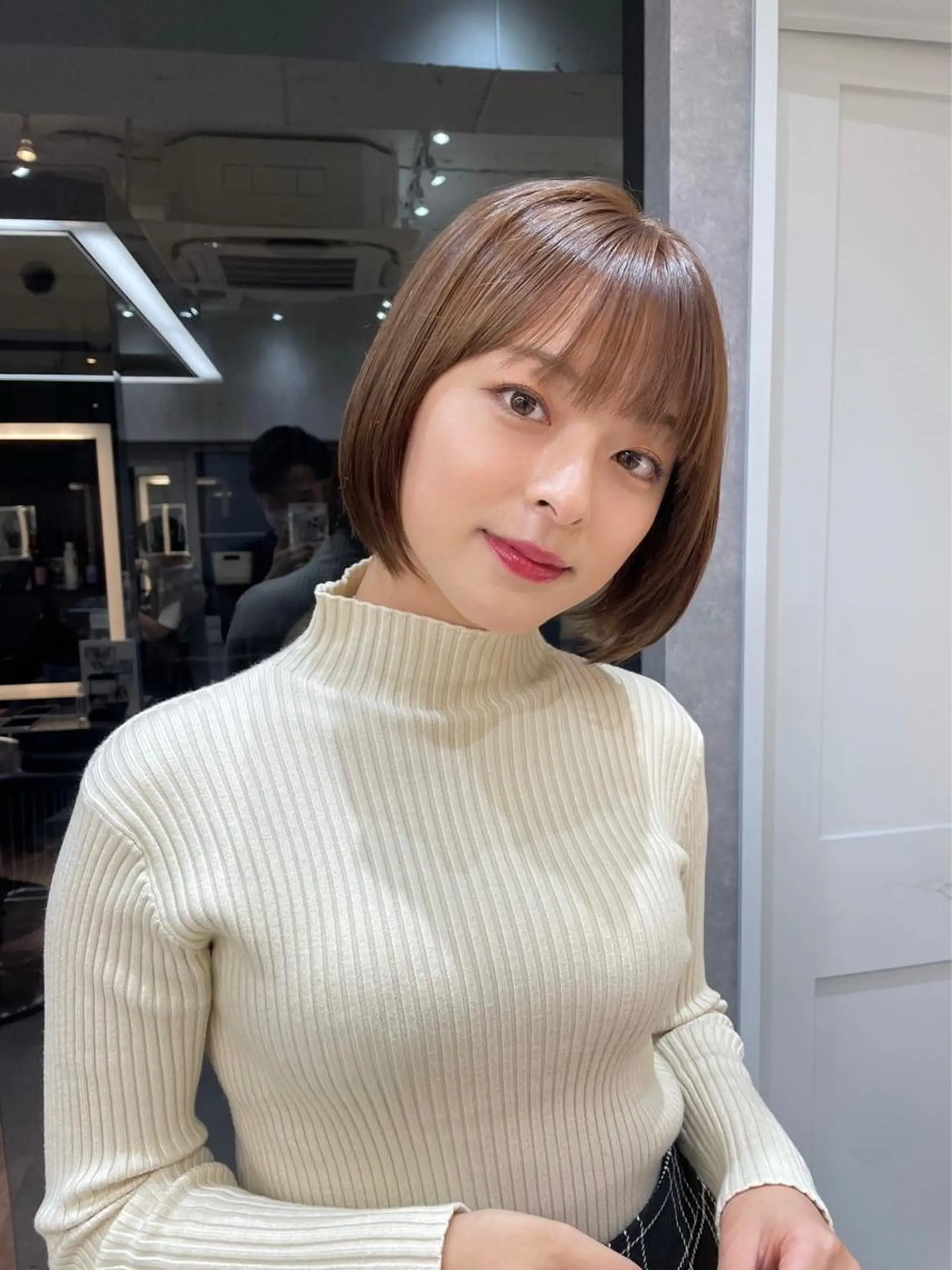 ショート カラー 池袋/似合わせ/縮毛 髪質改善【ugen】のヘアスタイル