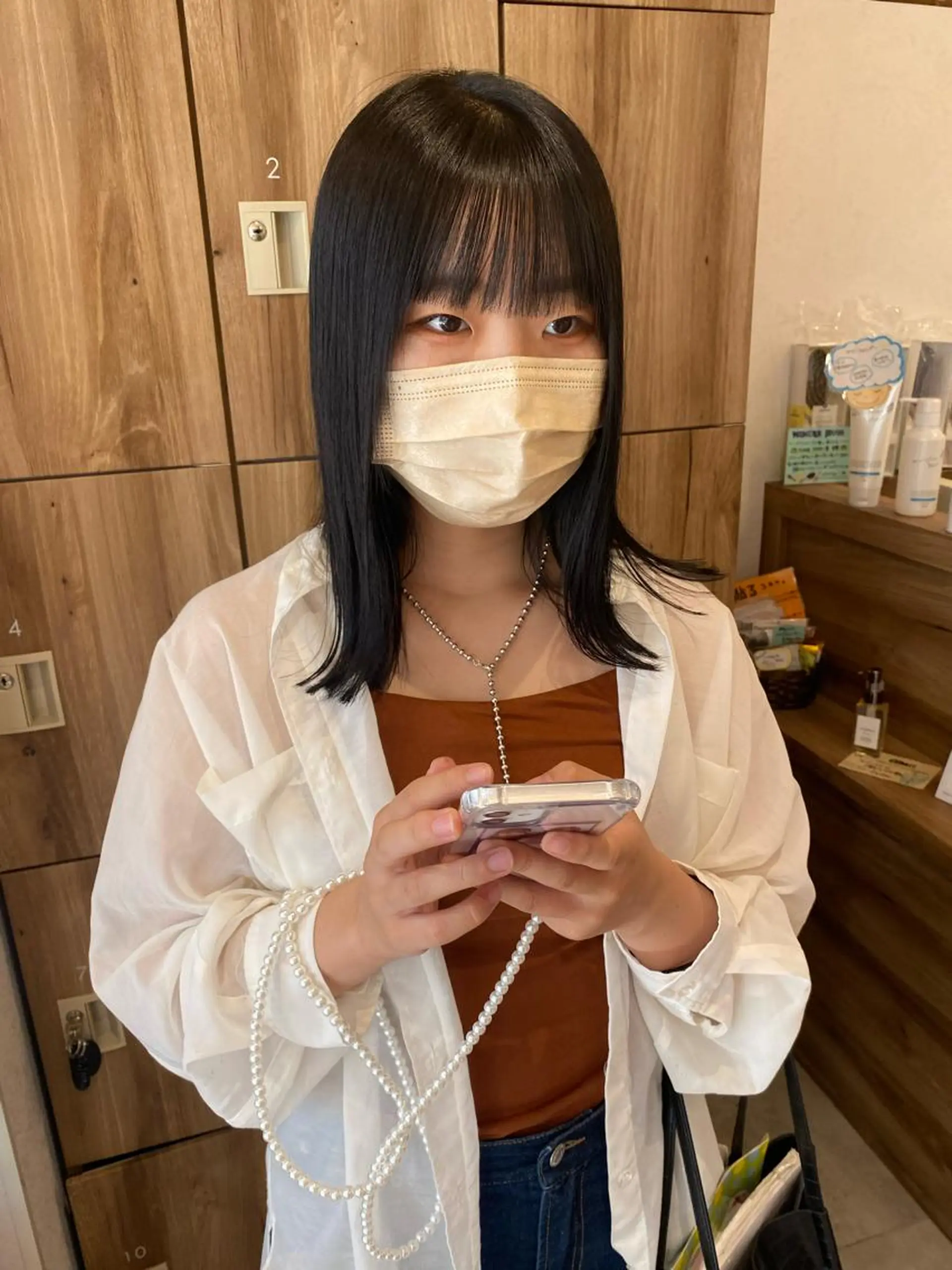 セミロング カラー ヘアアレンジ カット ヘアカラー パーマ指名No1 /namiのヘアスタイル