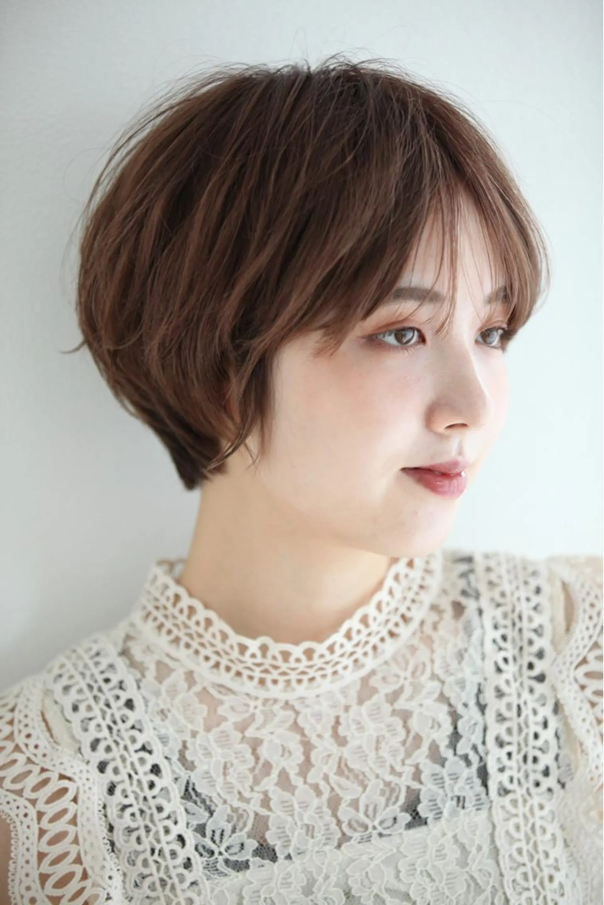 ショート カット トリートメント 大倉 未波のヘアスタイル