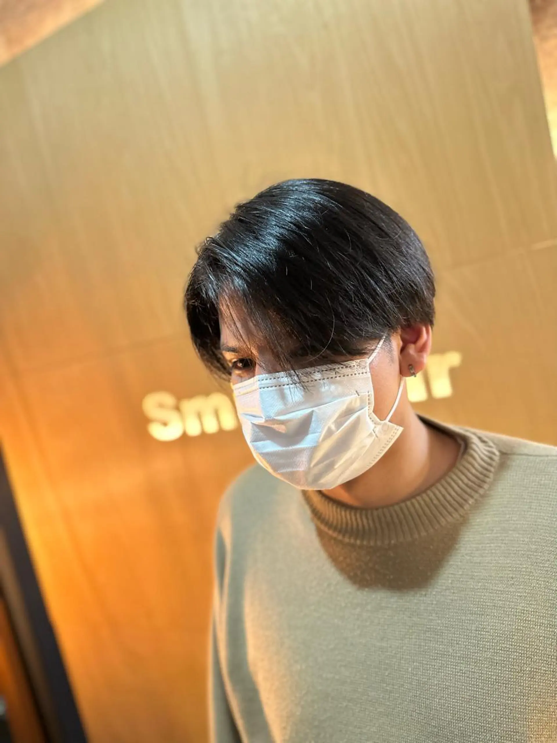 ミディアム メンズカットNo,1 小池 魔裟斗のヘアスタイル