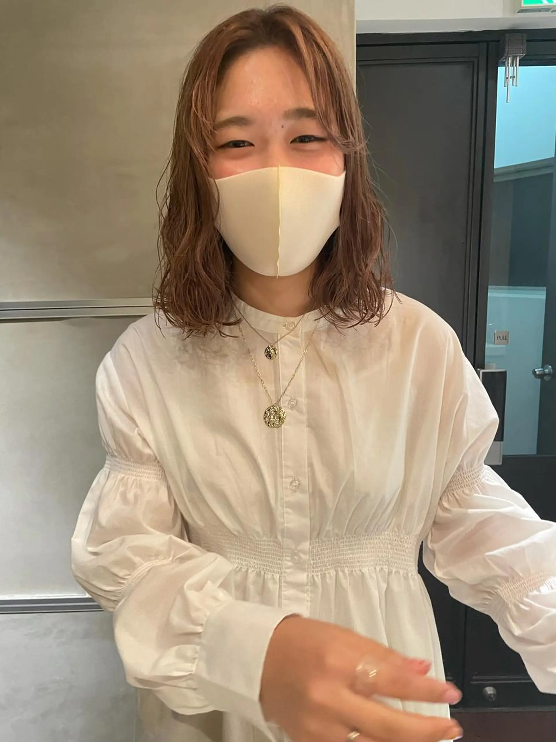 ミディアム カラー classic 新横浜所属・大人girly🛋️ 🤍yukakoのヘアスタイル