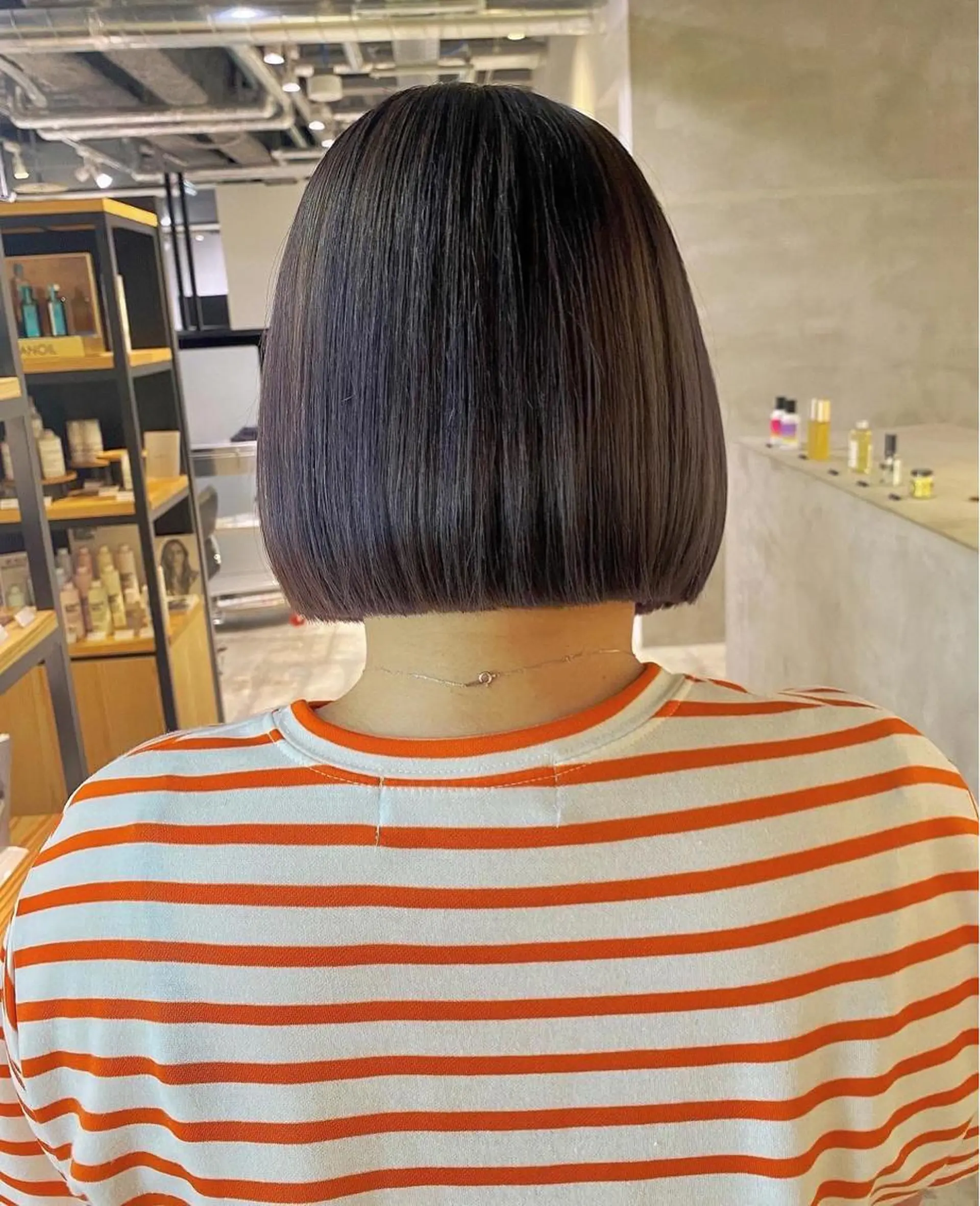 ショート 切りっぱなしボブ ボブ 浦和美容室 スタイリスト🌼ゆきのヘアスタイル