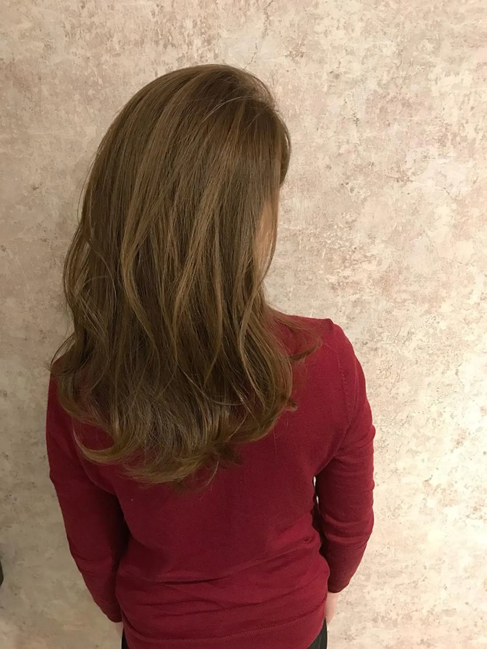 ミディアム due hair 京都駅前店 MILBON オージュア認定サロン【デューヘアー】所属・ハイトーンブリーチ 土坂　由志【京都】のヘアスタイル