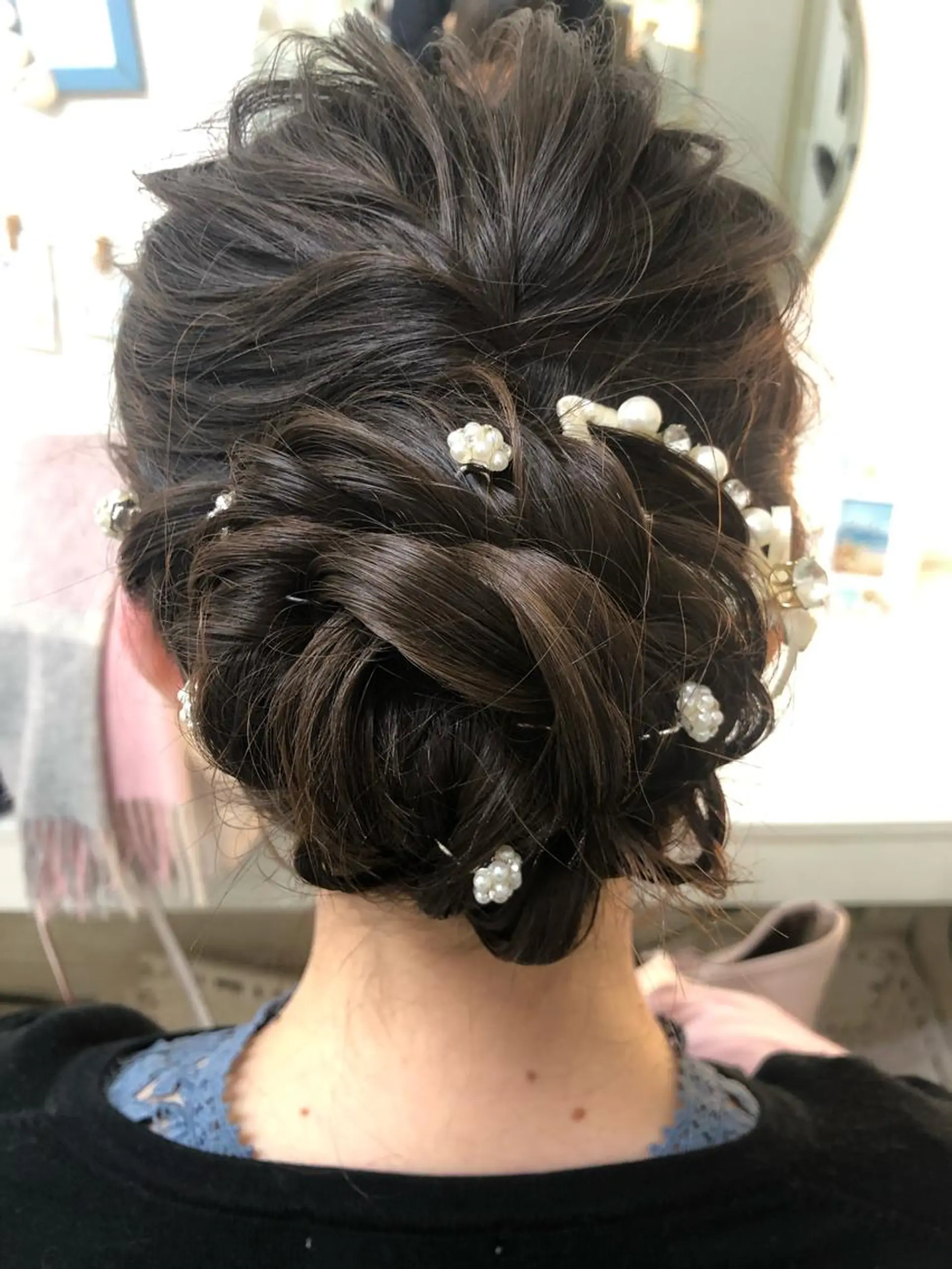 ミディアム 六本木/ヘアセット /hairmakeのヘアスタイル