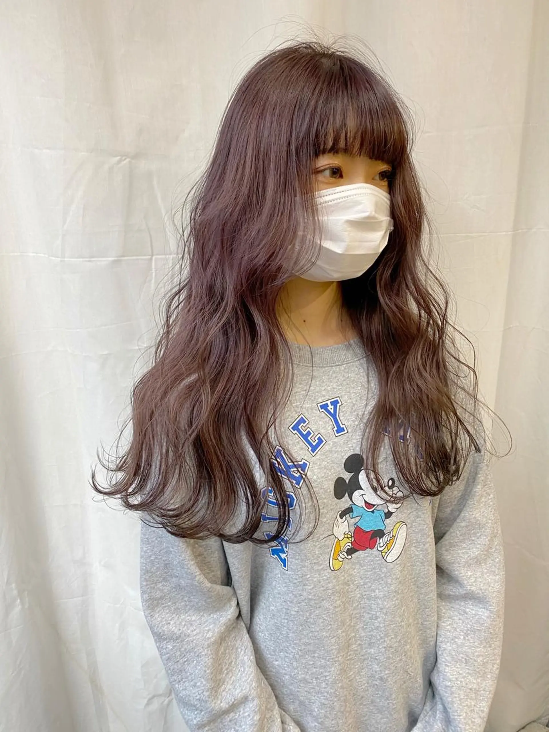 ロング カラー ラベンダーカラー パープルカラー Piaコータロー ハイトーン&‪ボブのヘアスタイル