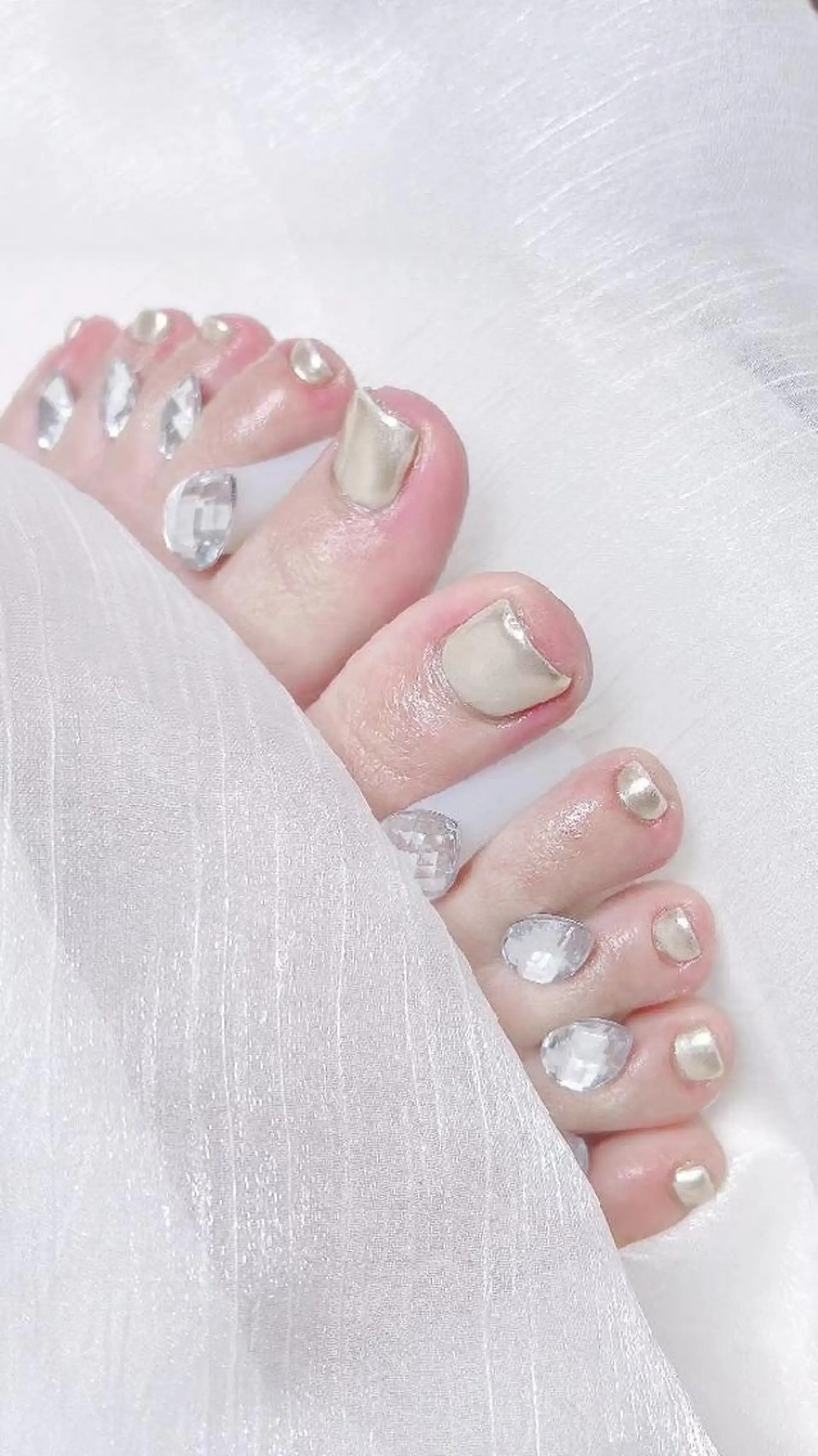 ネイル フットネイル ENsalon AKIRAのネイルデザイン