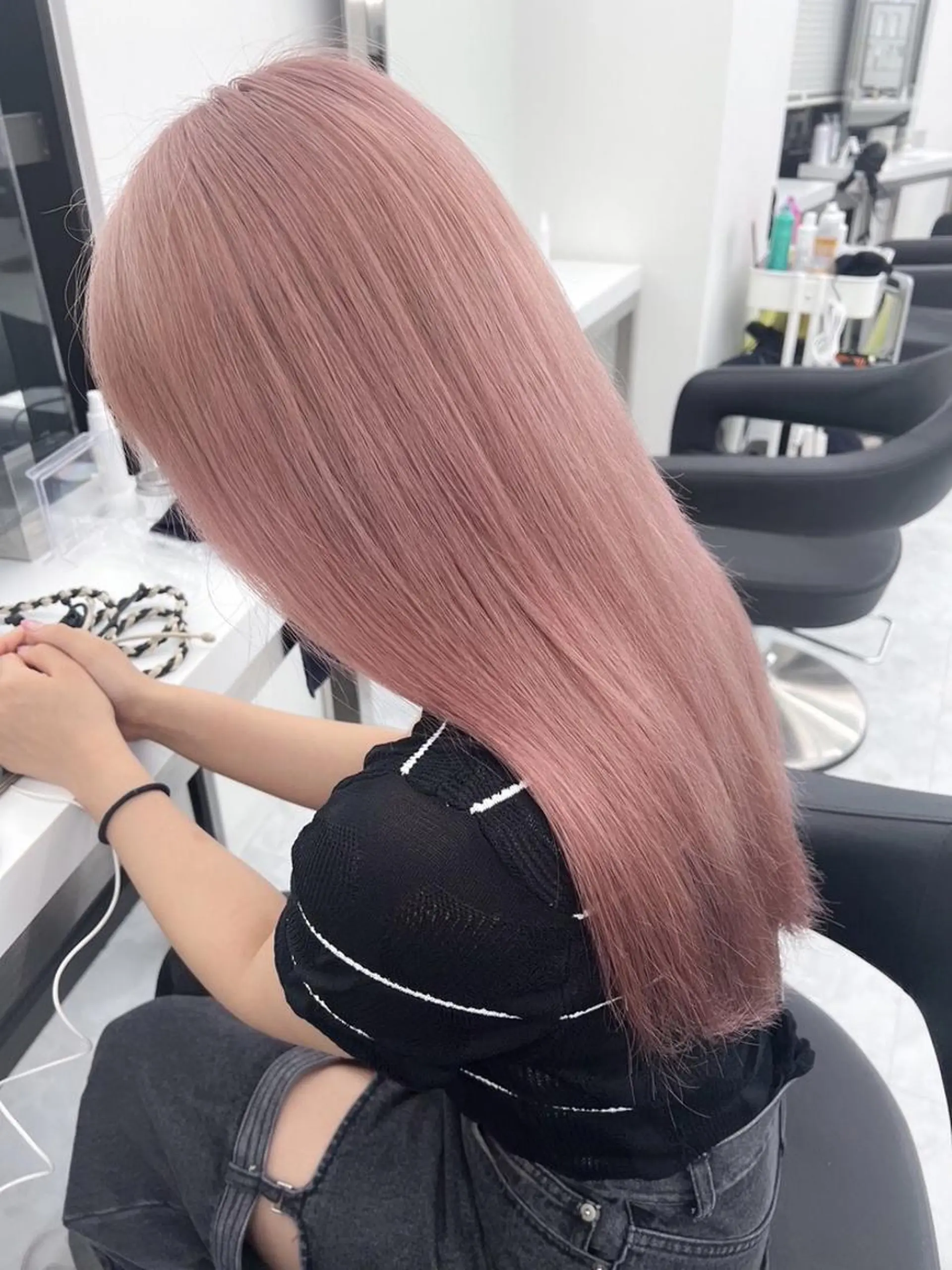 カラー 曲がる縮毛矯正✨️ パーマ🌀 晃哉‎のヘアスタイル