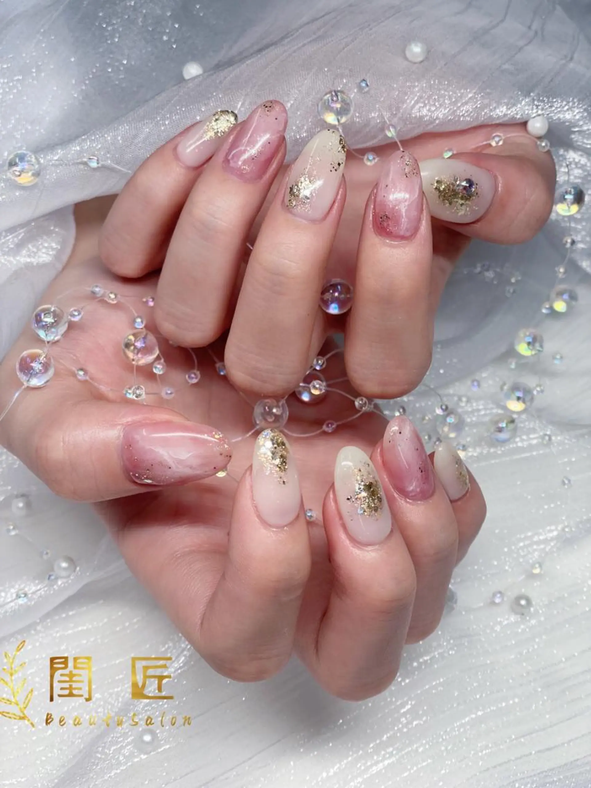 ネイル ニュアンスネイル 閨匠 上野店のネイルデザイン