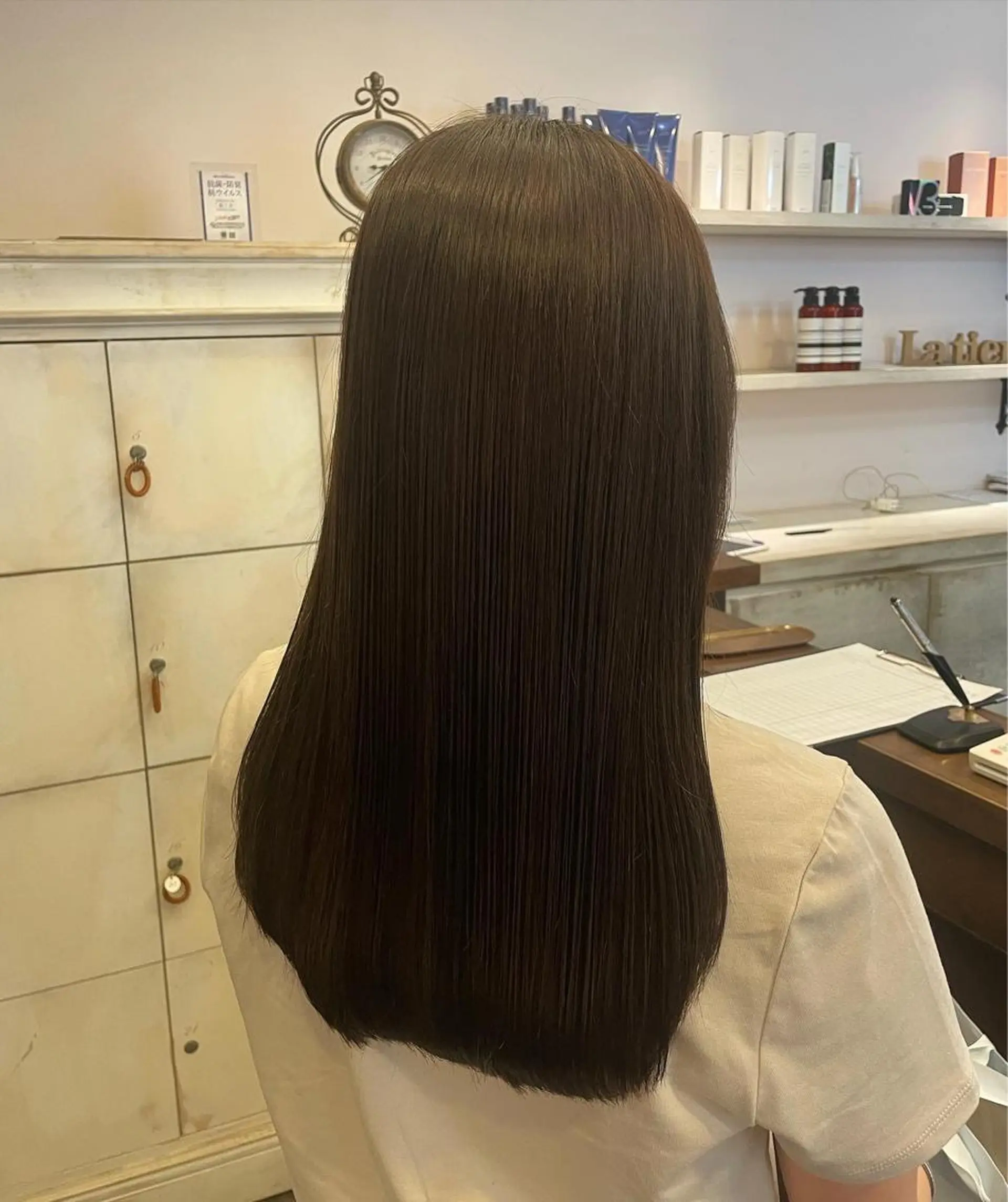 ロング ラティアンヌイグレック所属・豊中/髪質改善/ レイヤーカットミヅキのヘアスタイル