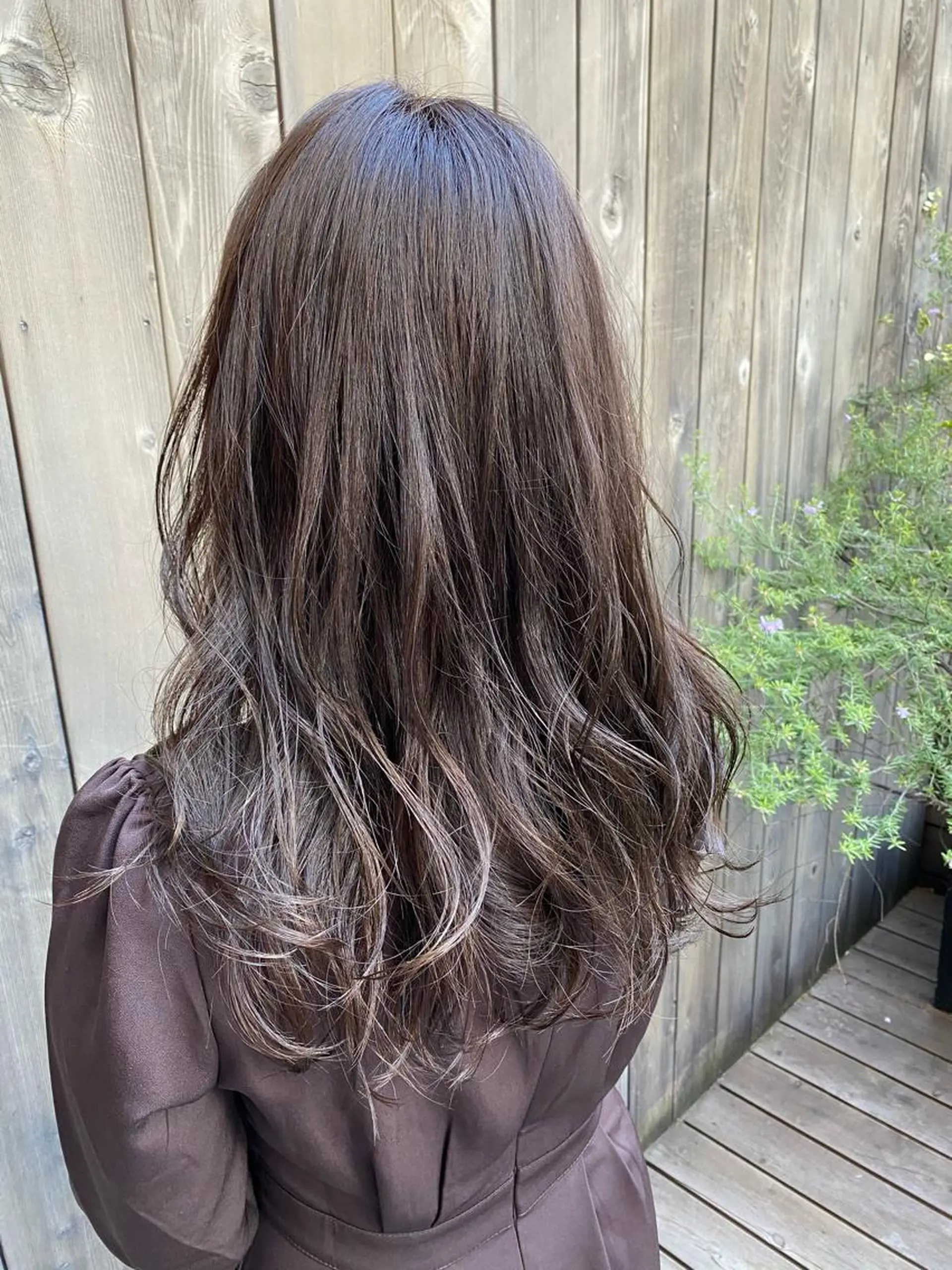 セミロング ヘアカラー 髪質改善／美髪矯正 林田和真のヘアスタイル