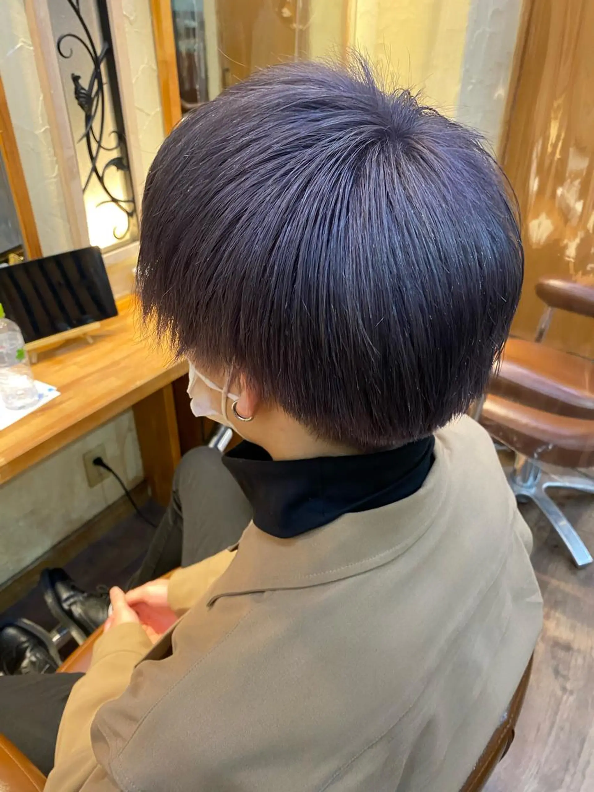 ショート カラー パーマ ヘアアレンジ メンズ キッズ ネイル マツエク・マツパ emu所属・🌈髪質改善・美髪矯 正・平野瀬乃🌈のヘアスタイル