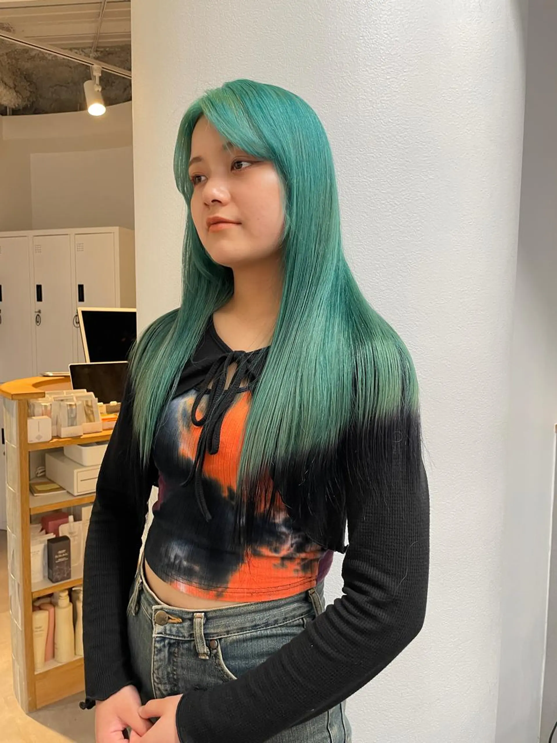 ロング カラー ヘアカラー トリートメント laff 新宿所属・ボブ/ケアパーマ/ レイヤー/縮毛矯正のヘアスタイル