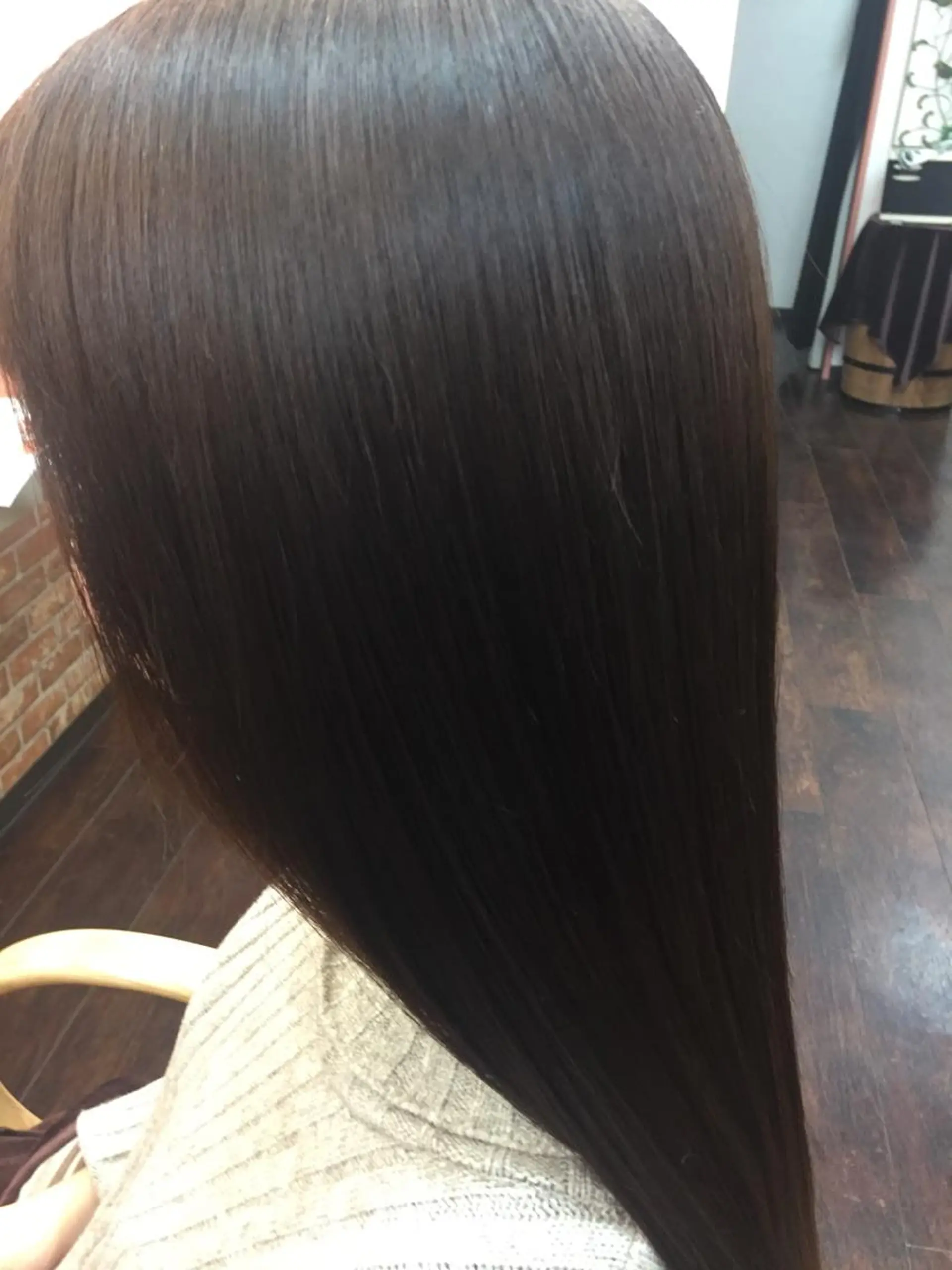 ロング パーマ 桧山 真のヘアスタイル