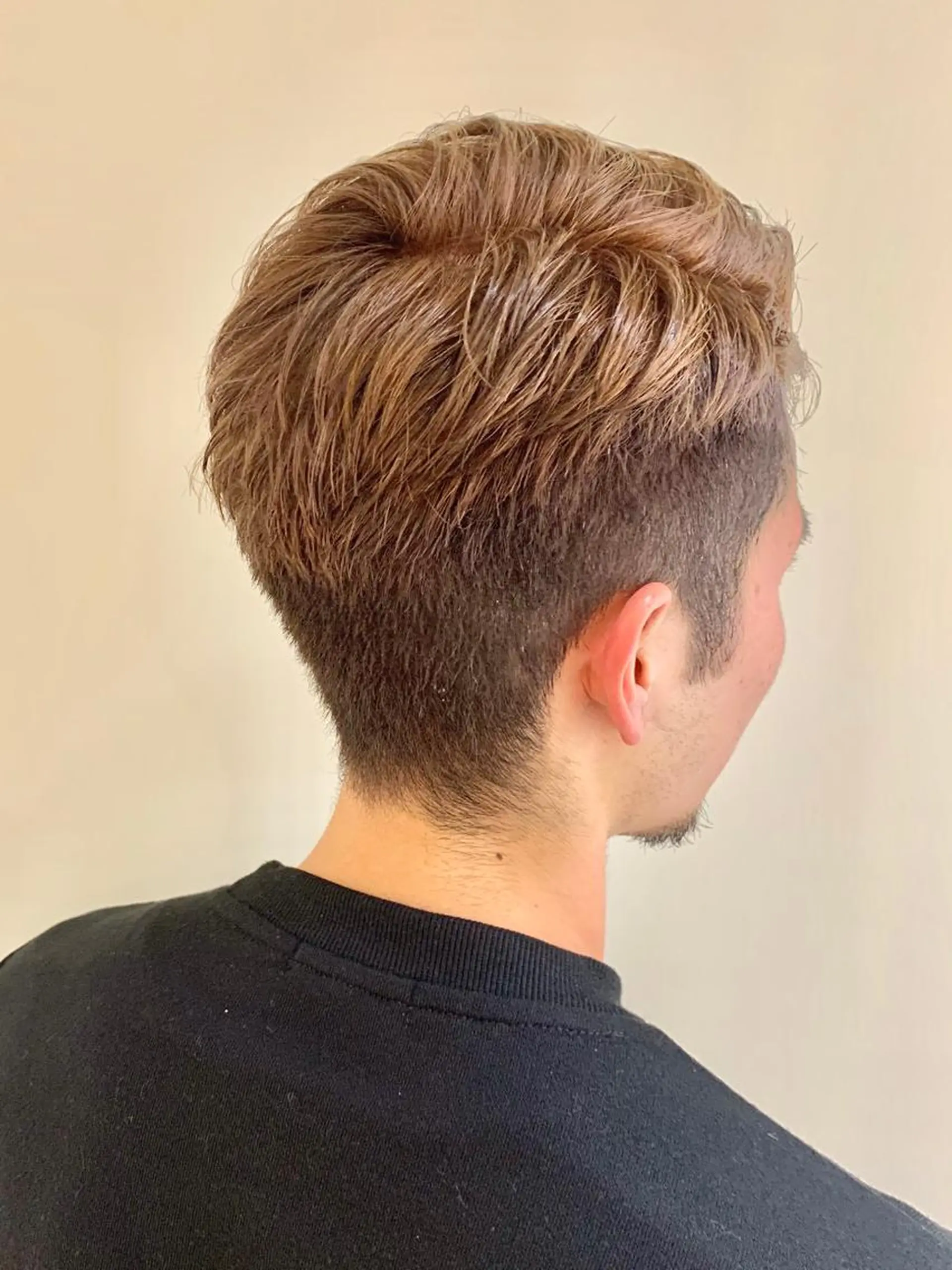 カラー メンズ ベージュカラー ✨カラー支持No.1 🧸ワキ カナコ🧸のヘアスタイル