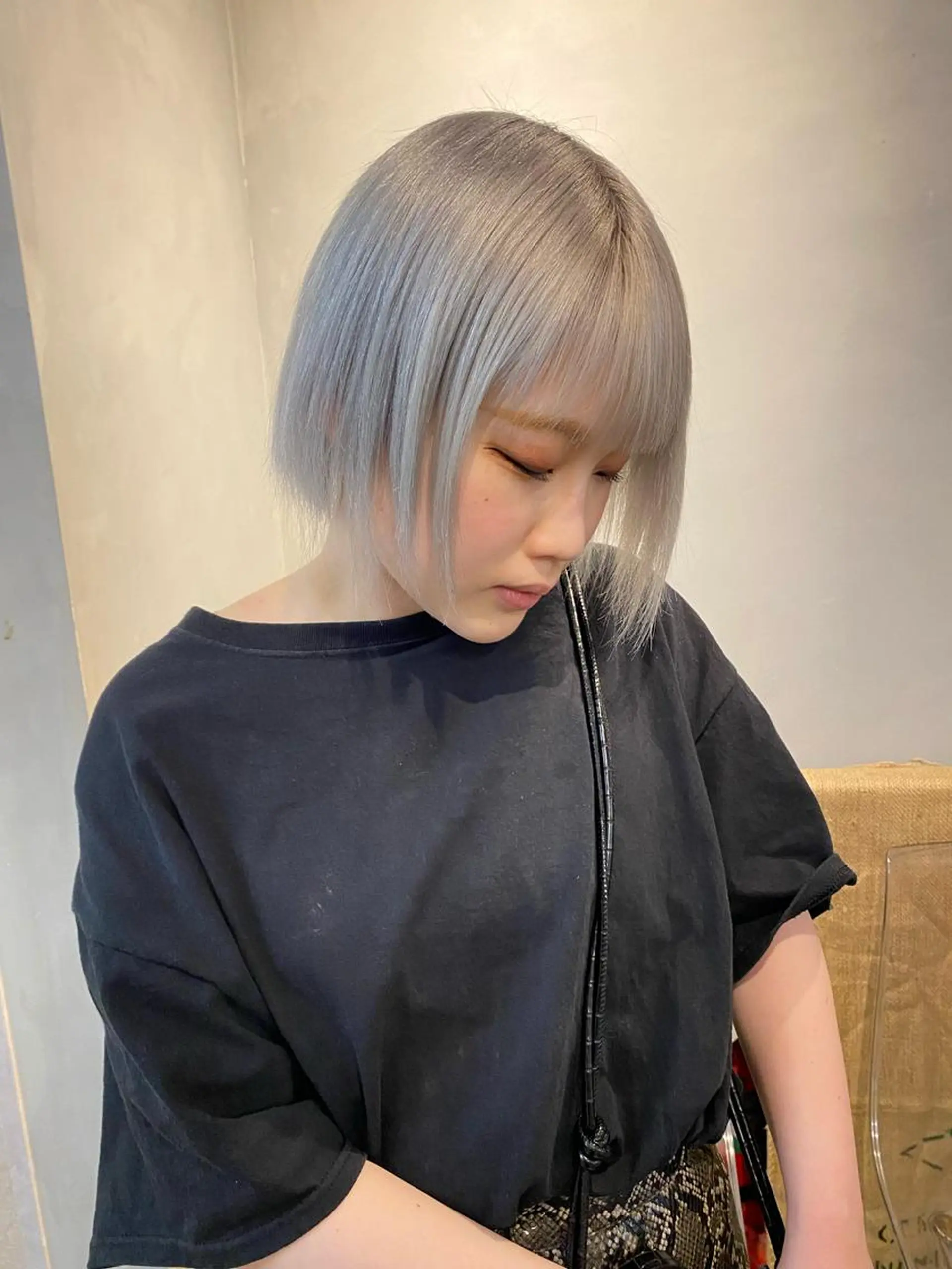 ショート ヘアカラー トリートメント MIYU💋💖 〈XENA渋谷本店〉のヘアスタイル