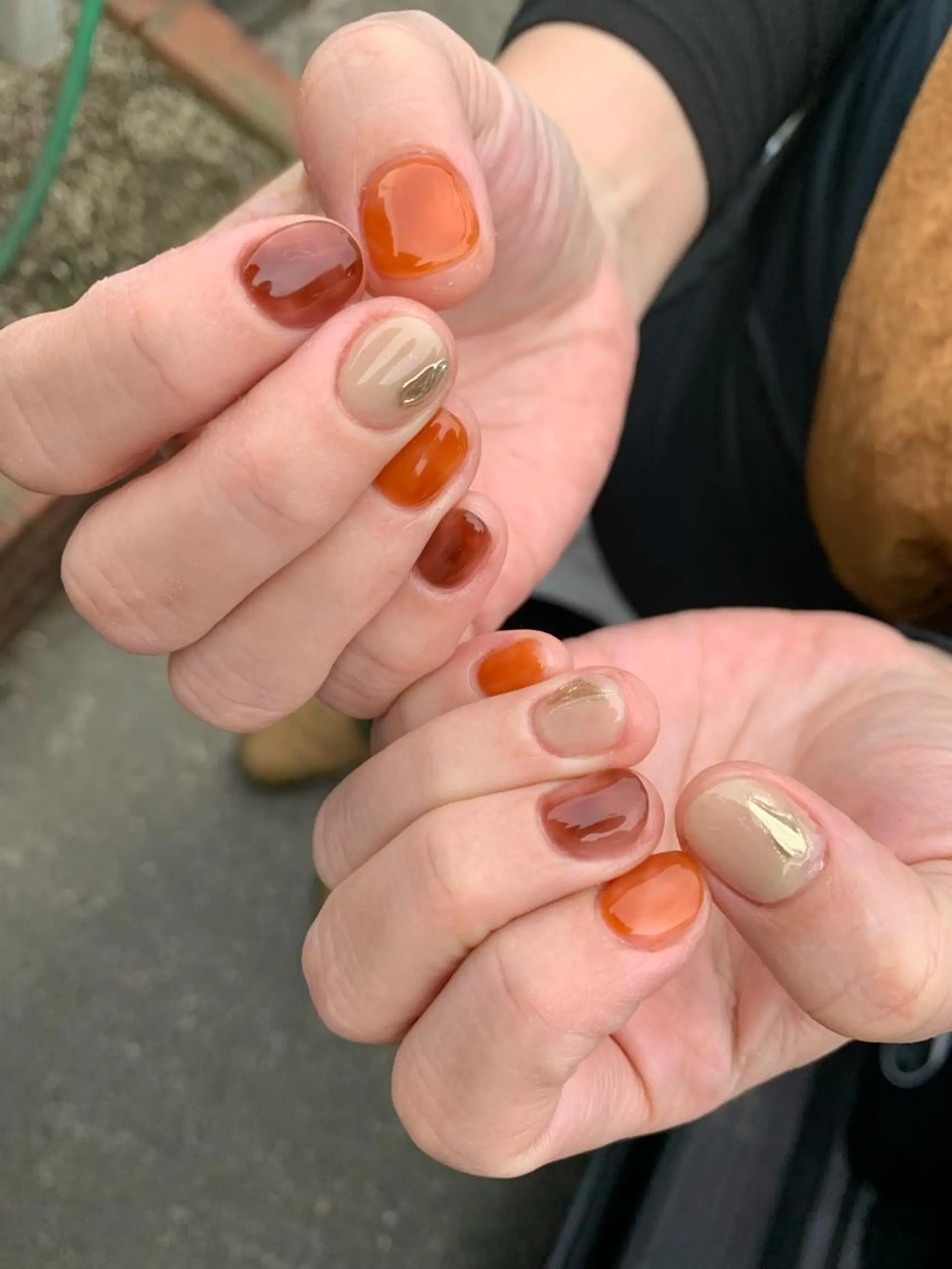 ネイル ハンドネイル 大崎 奈々のネイルデザイン