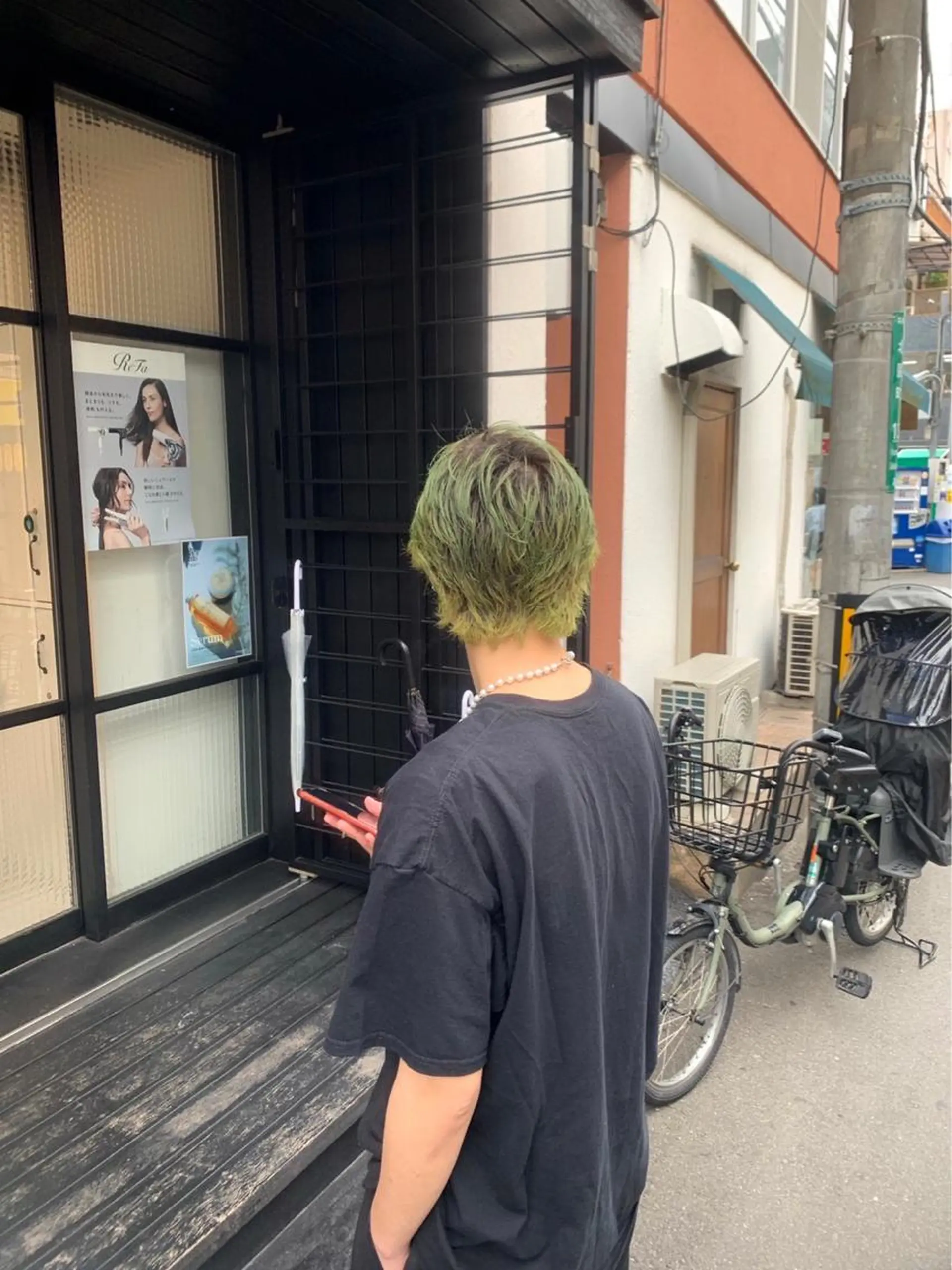 カラー カット 縮毛矯正とレイヤー /杉村凜汰郎のヘアスタイル