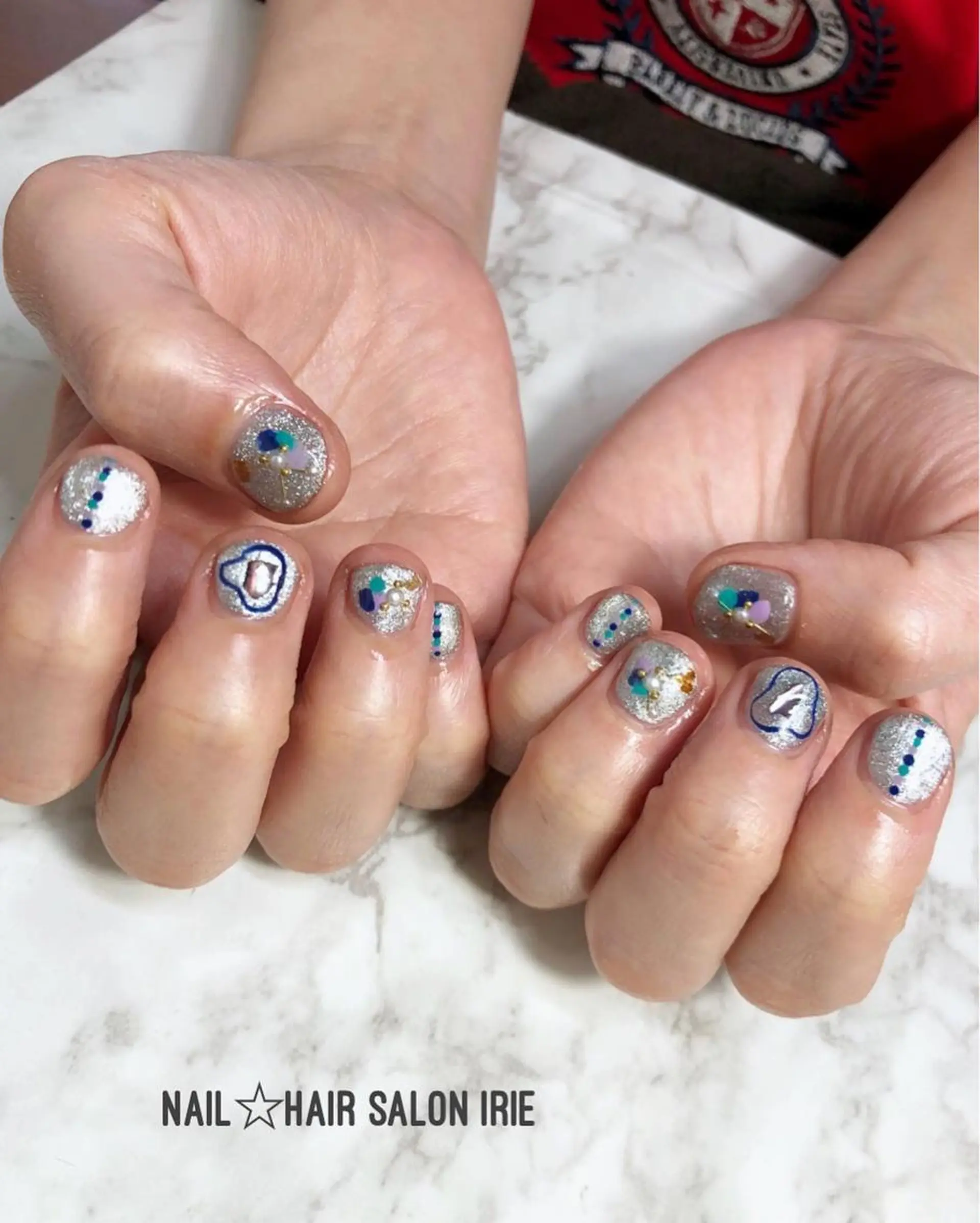 ネイル ハンドネイル Hair salon Irie所属・與儀 知佳のネイルデザイン