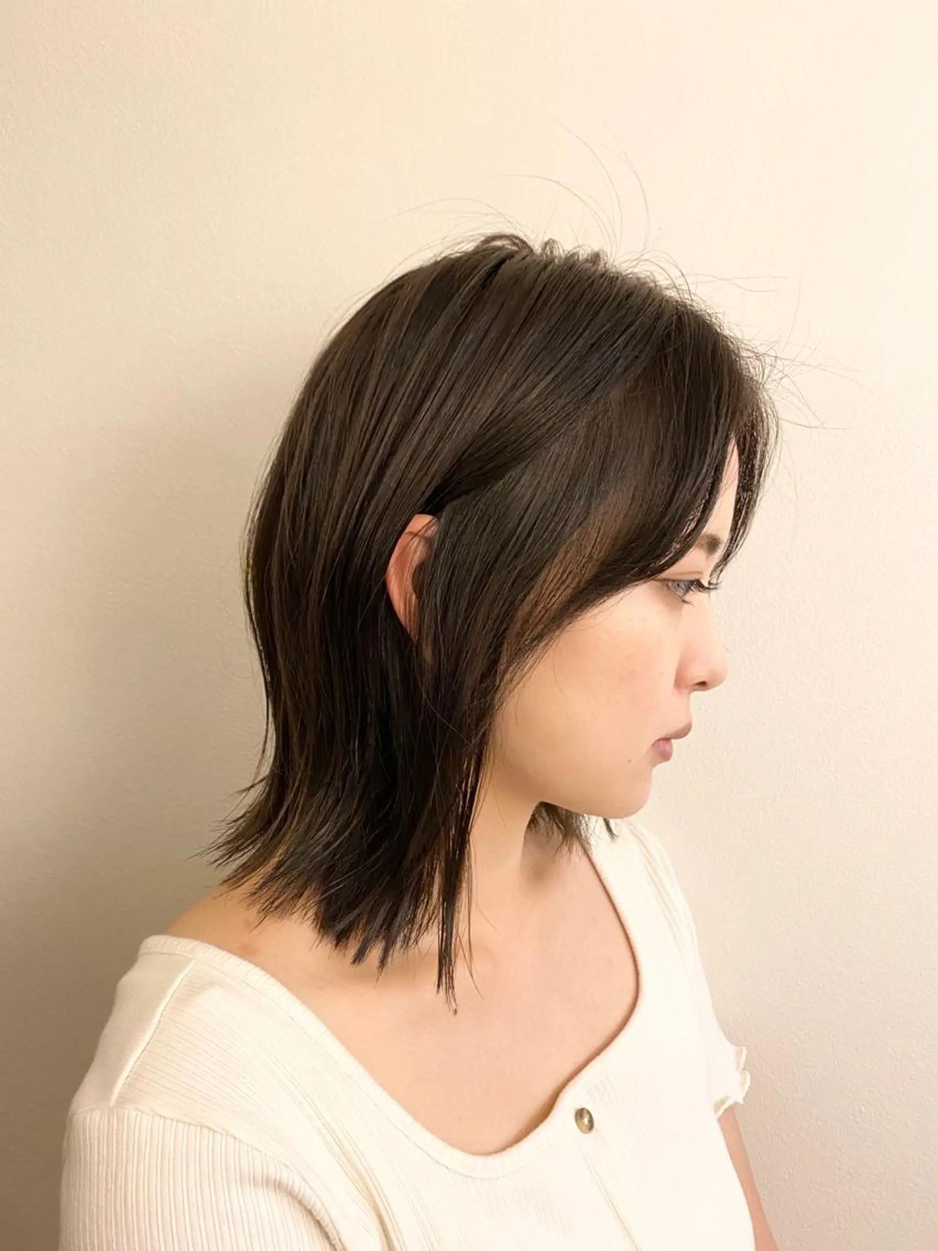 ミディアム カラー パーマ 徳永 大樹のヘアスタイル