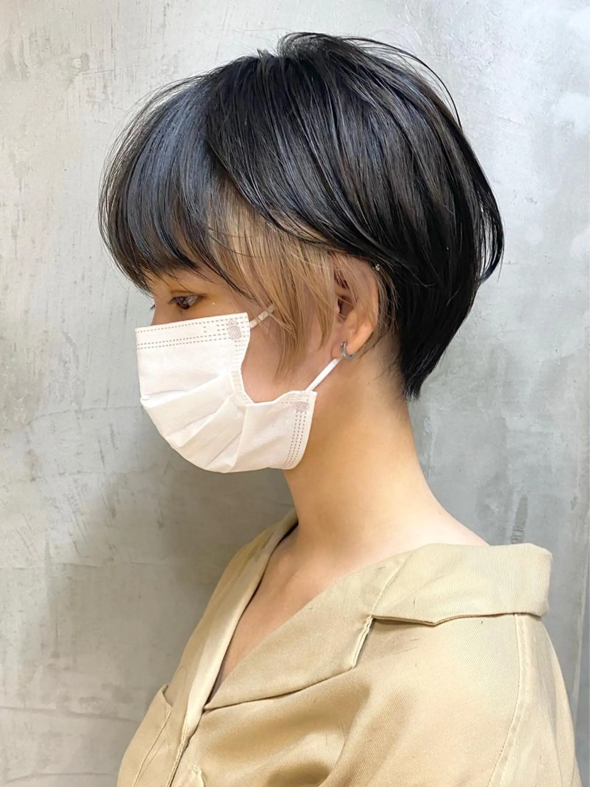 ショート カラー ヘアアレンジ ショートヘア ショートヘア原宿 fifth コシのヘアスタイル