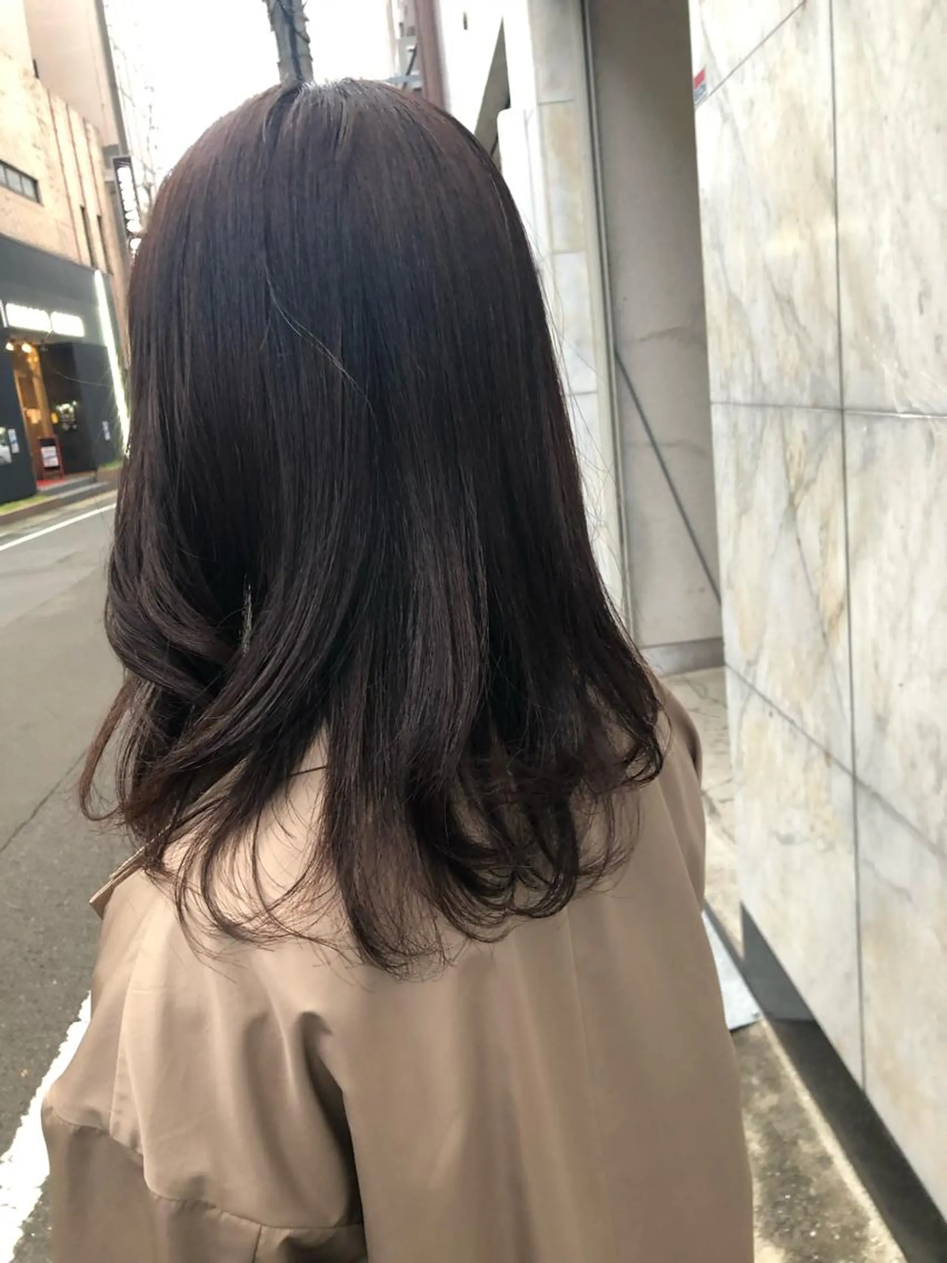 ロング 安永 将悟のヘアスタイル
